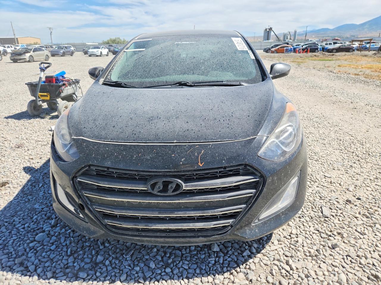 2014 Hyundai Elantra Gt Base Black vin: KMHD35LH2EU231131