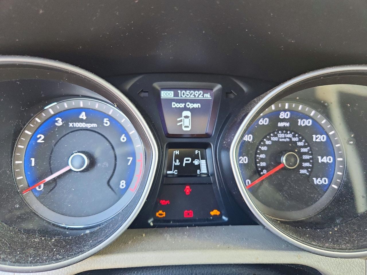 2015 Hyundai Elantra Gt Base Blue vin: KMHD35LH2FU241627
