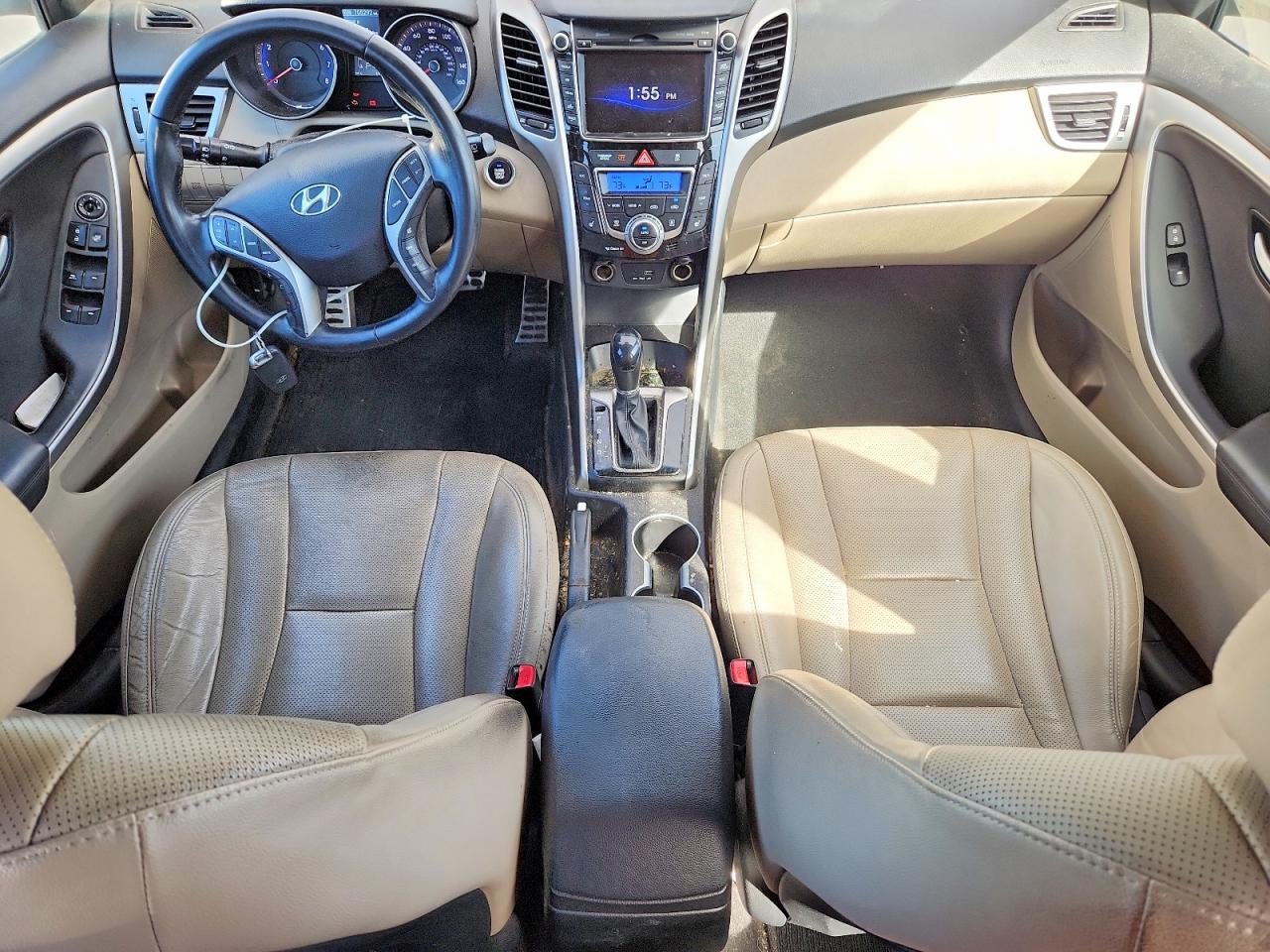 2015 Hyundai Elantra Gt Base Blue vin: KMHD35LH2FU241627