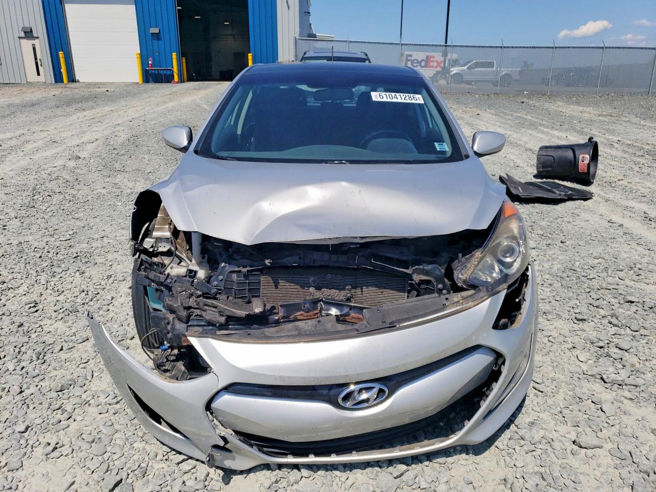 2015 Hyundai Elantra Gt Base Silver vin: KMHD35LH2FU243118