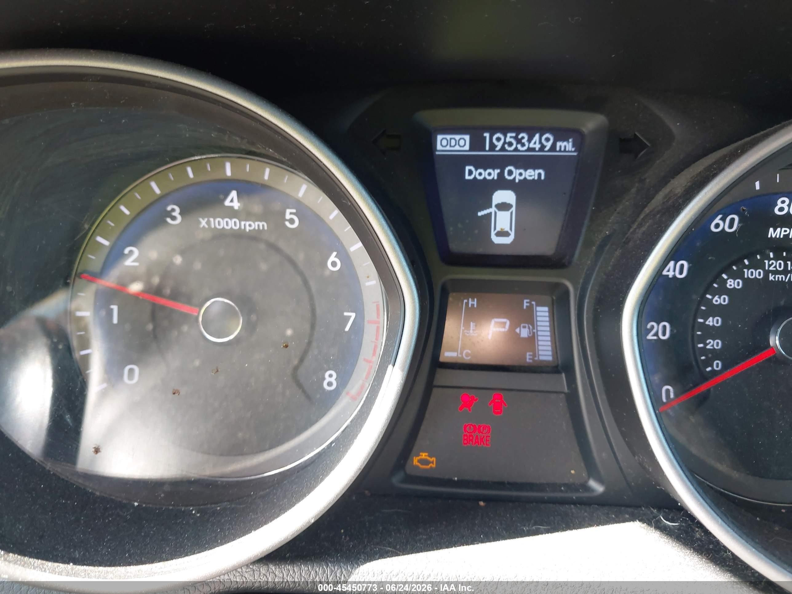 2014 Hyundai Elantra Gt   Gray vin: KMHD35LH3EU167018