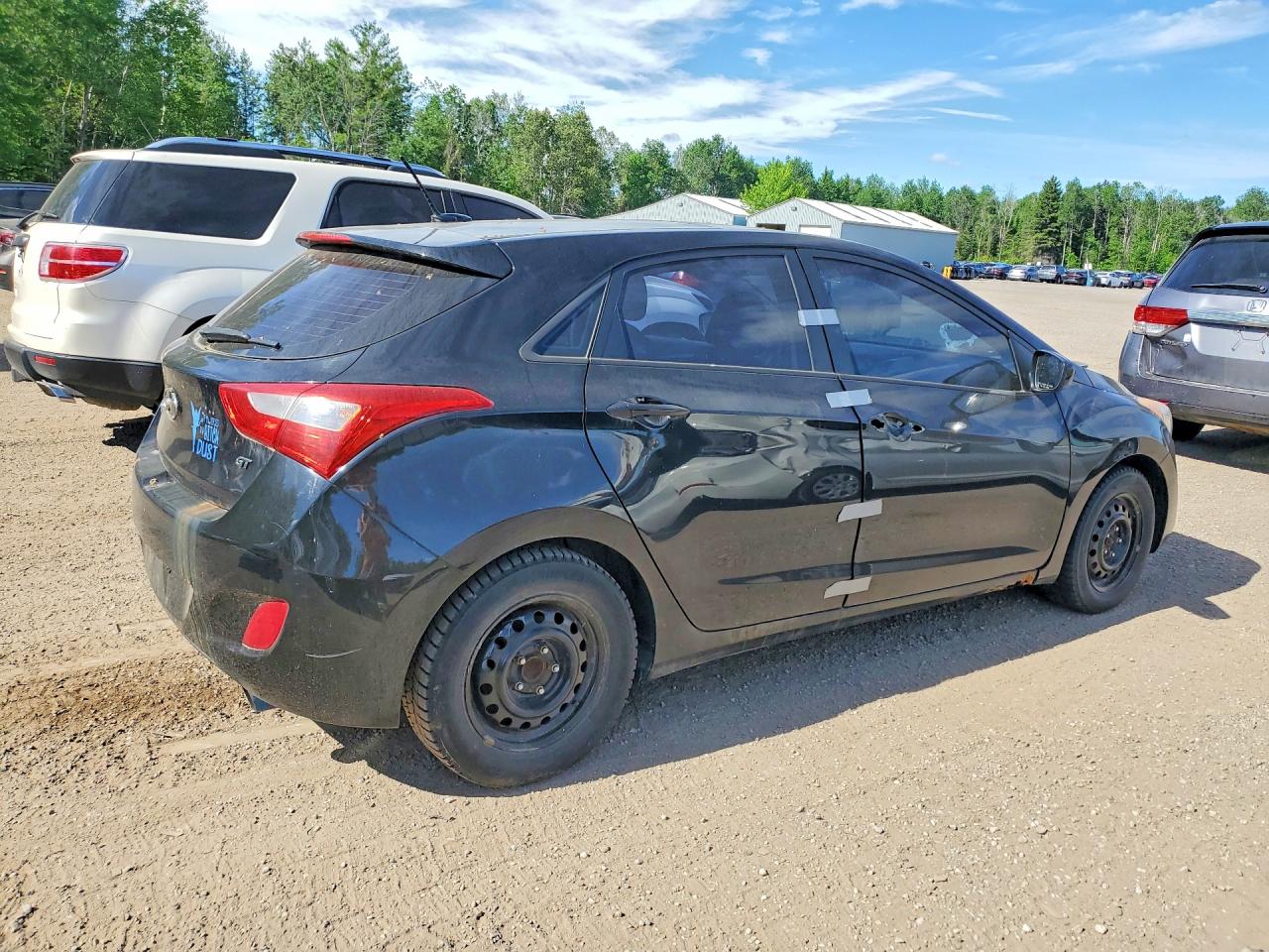 2014 Hyundai Elantra Gt Base Black vin: KMHD35LH3EU173224