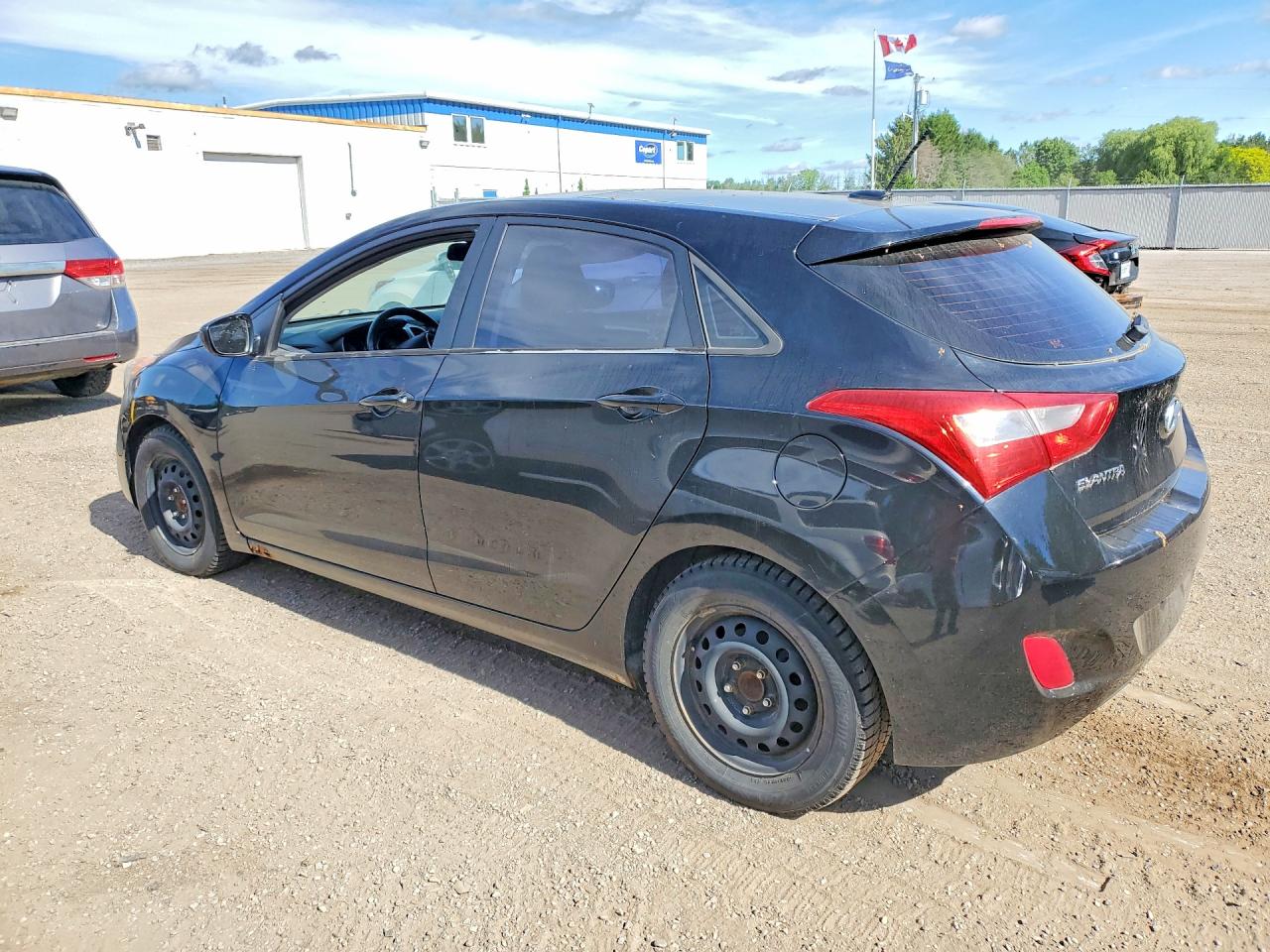 2014 Hyundai Elantra Gt Base Black vin: KMHD35LH3EU173224