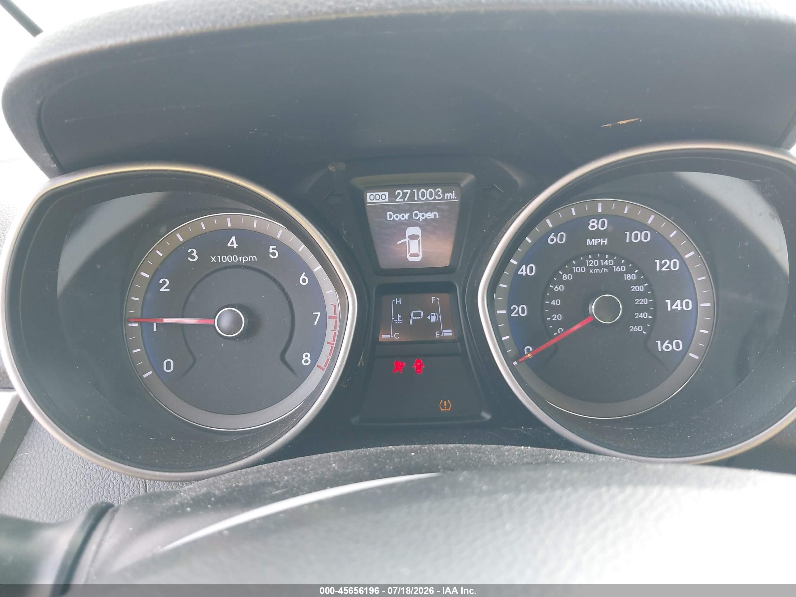 2014 Hyundai Elantra Gt   Blue vin: KMHD35LH3EU191870