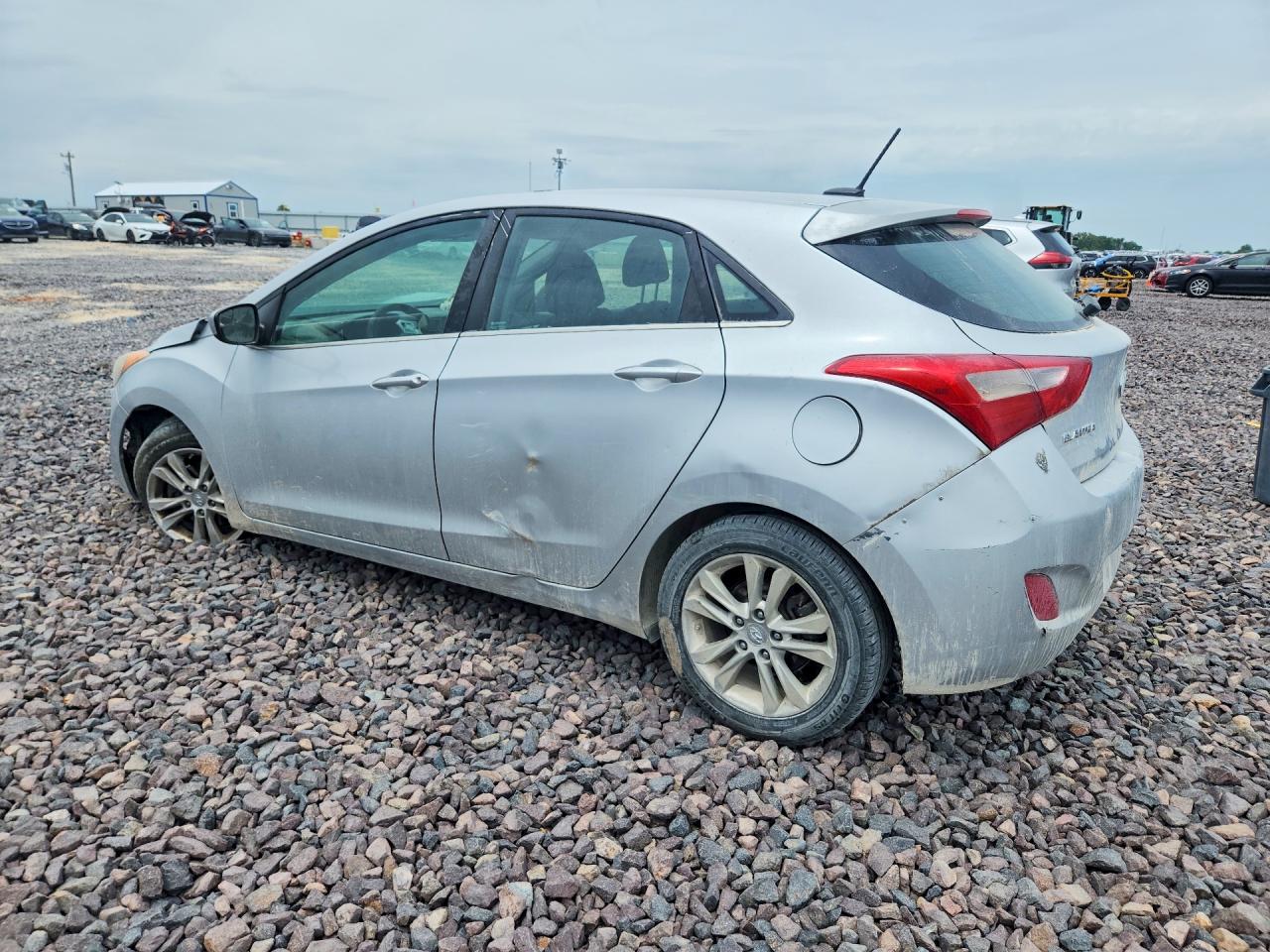 2014 Hyundai Elantra Gt Base Silver vin: KMHD35LH3EU195420