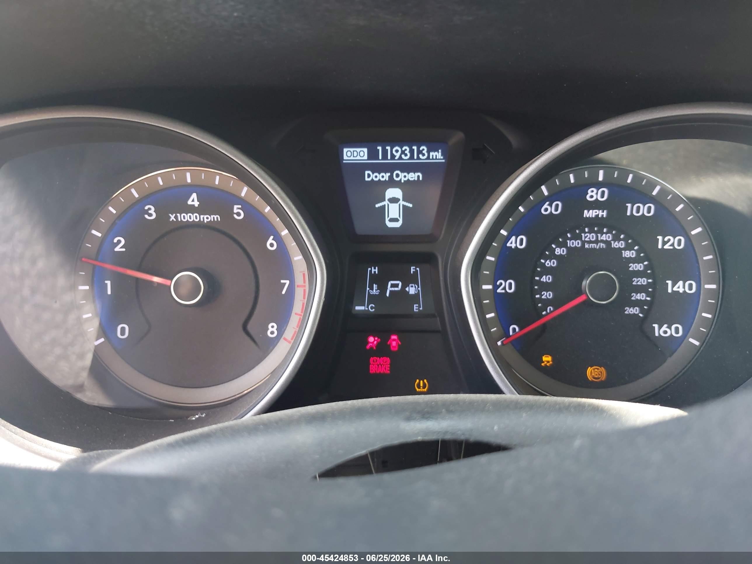 2014 Hyundai Elantra Gt   Gray vin: KMHD35LH3EU211793