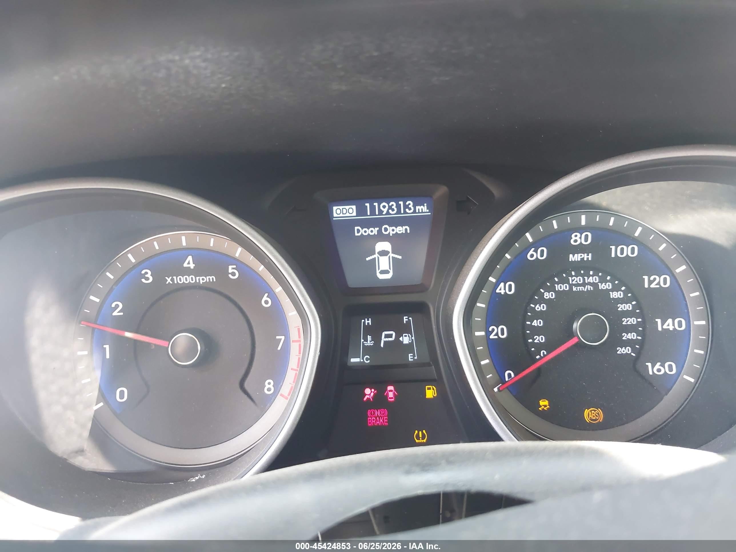 2014 Hyundai Elantra Gt   Gray vin: KMHD35LH3EU211793