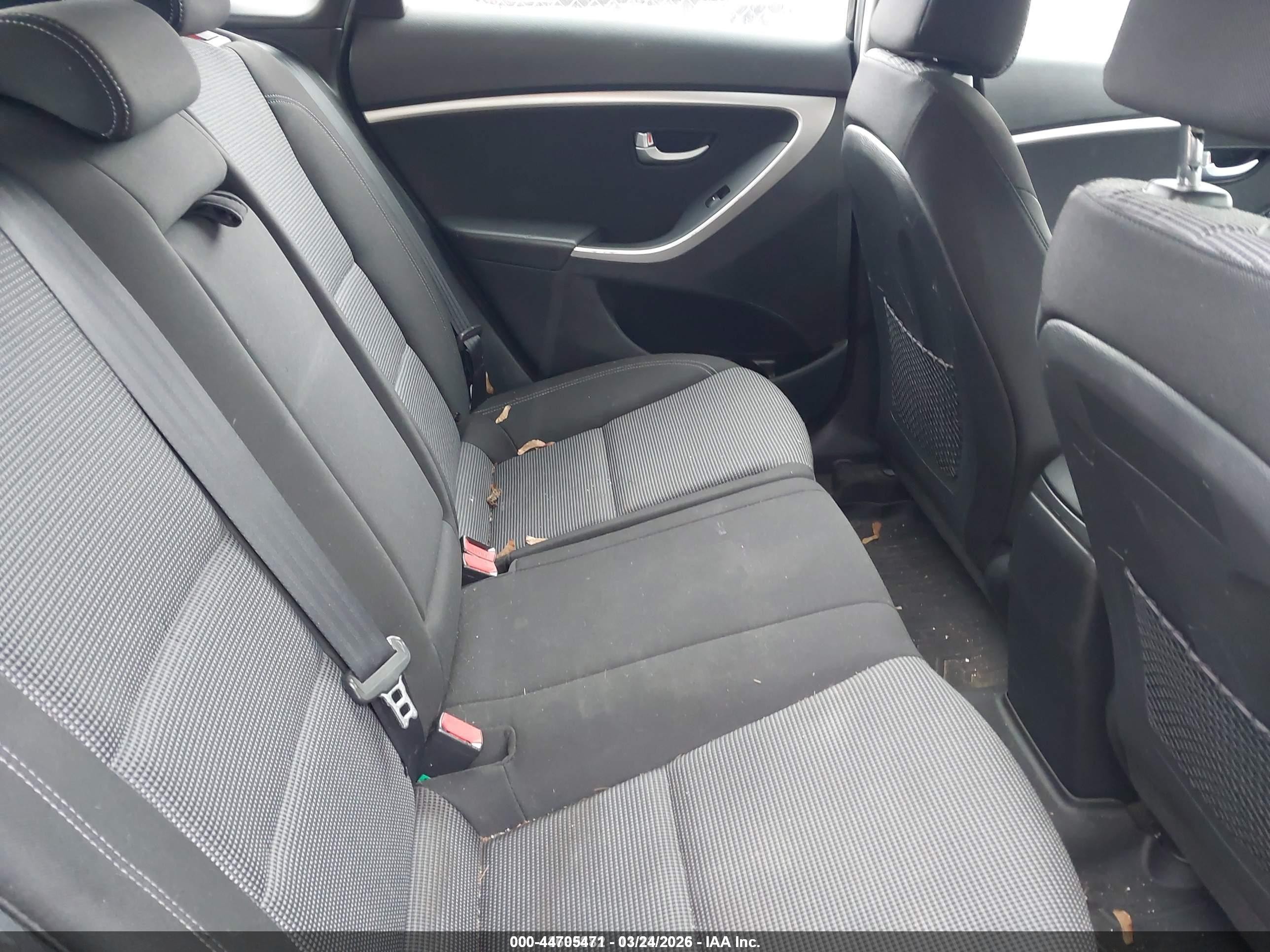 2014 Hyundai Elantra Gt   Black vin: KMHD35LH3EU214953