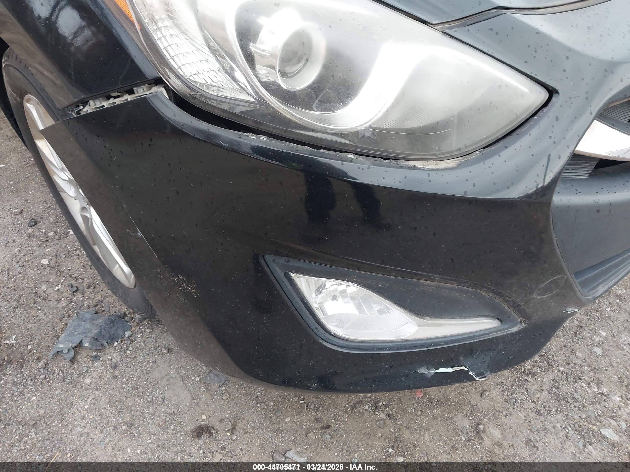 2014 Hyundai Elantra Gt   Black vin: KMHD35LH3EU214953