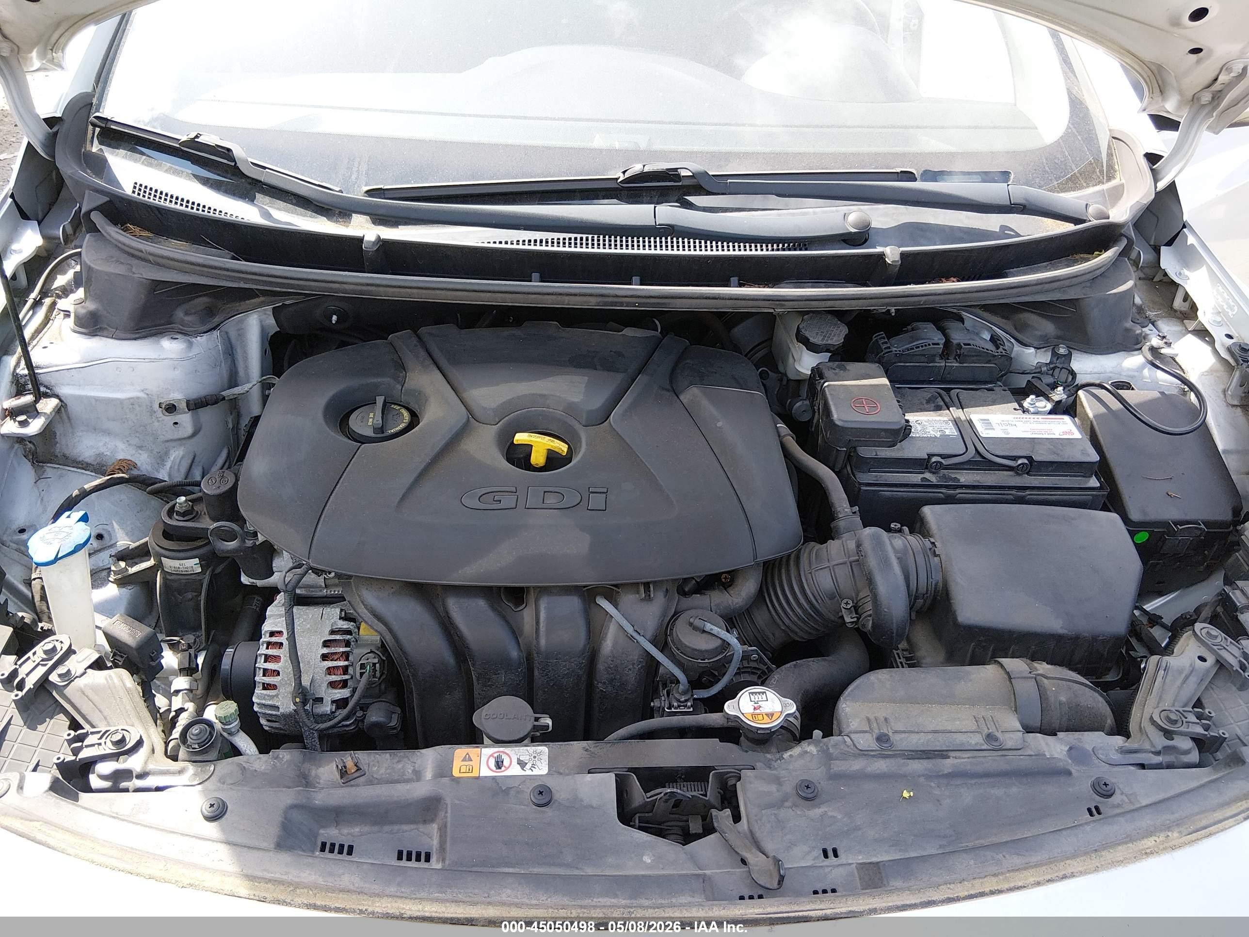 2014 Hyundai Elantra Gt   Silver vin: KMHD35LH3EU225709