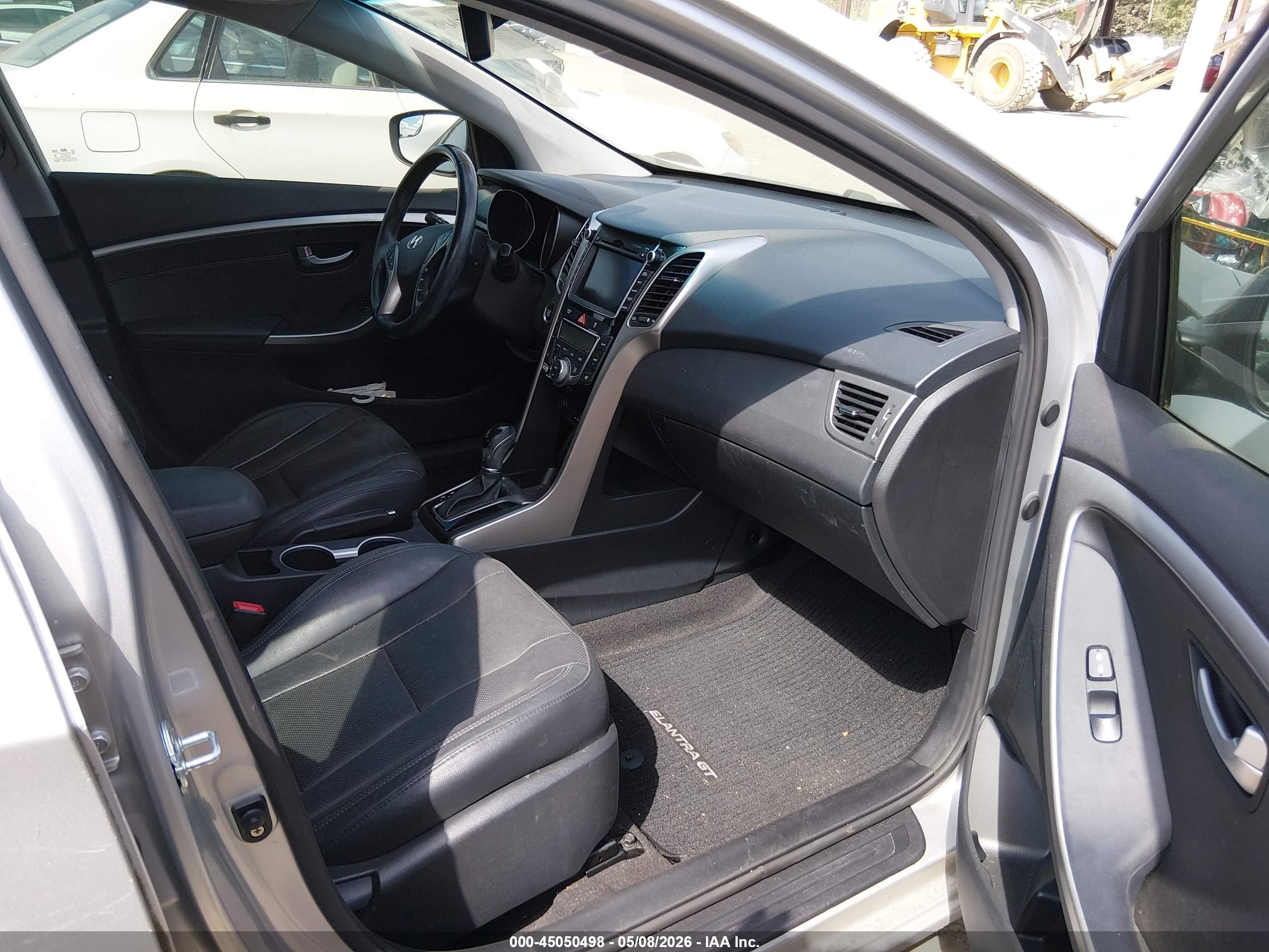2014 Hyundai Elantra Gt   Silver vin: KMHD35LH3EU225709