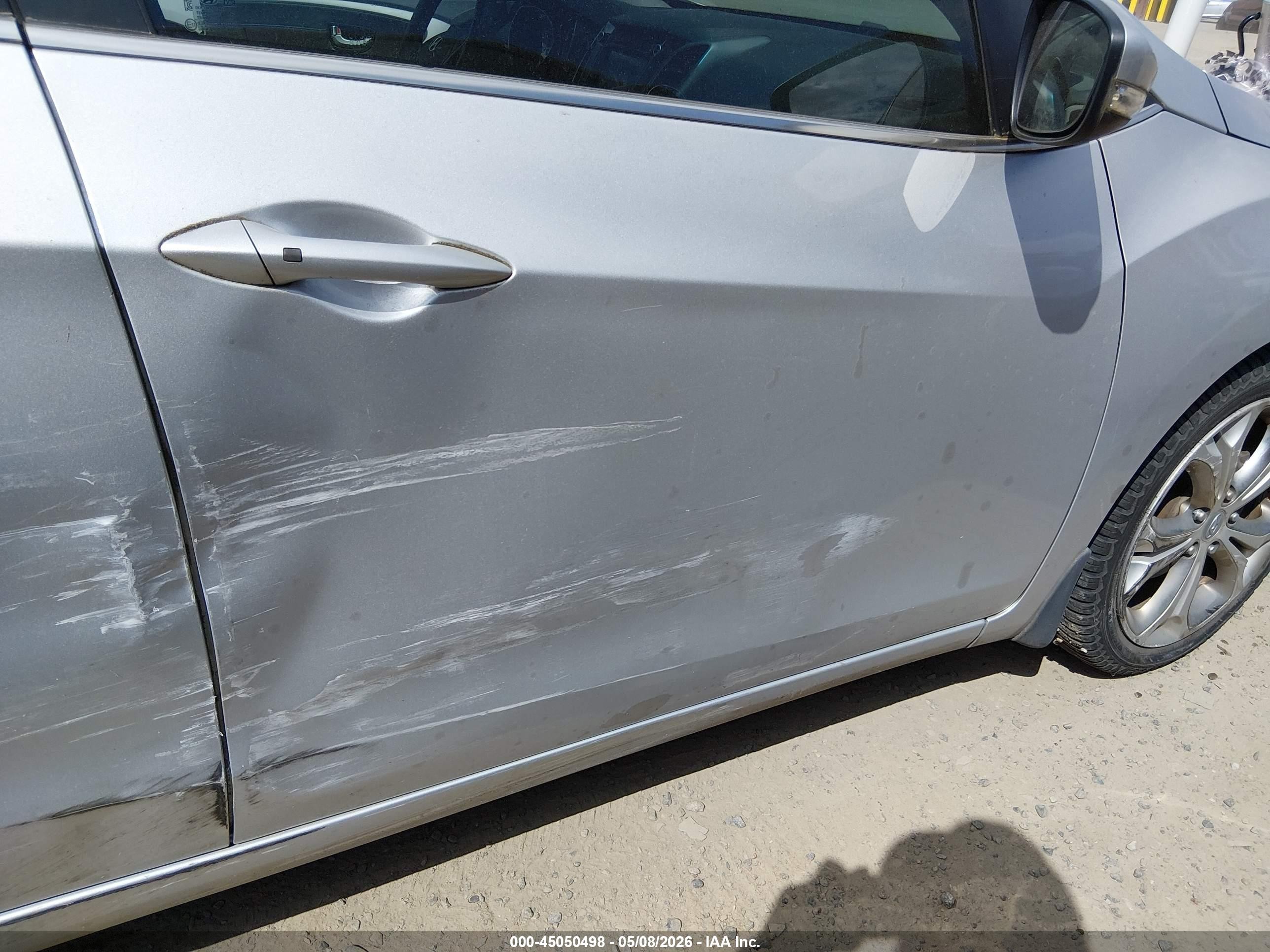 2014 Hyundai Elantra Gt   Silver vin: KMHD35LH3EU225709