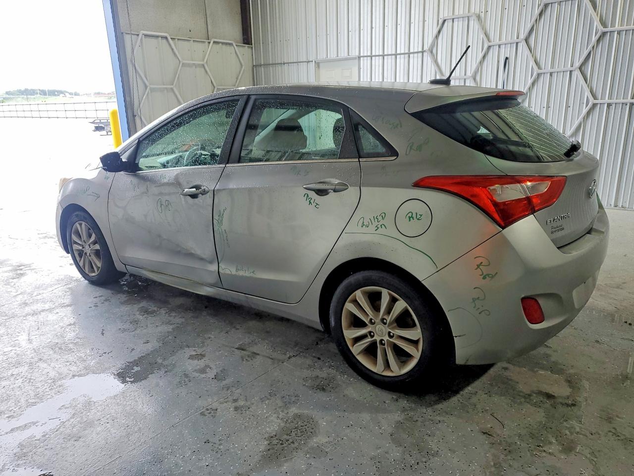 2015 Hyundai Elantra Gt Base Gray vin: KMHD35LH3FU236064