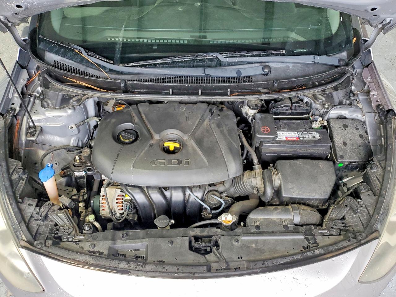 2015 Hyundai Elantra Gt Base Gray vin: KMHD35LH3FU236064