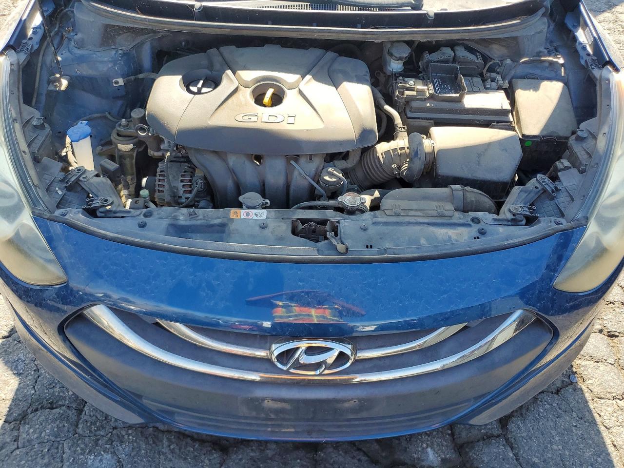 2015 Hyundai Elantra Gt Base Blue vin: KMHD35LH3FU241927
