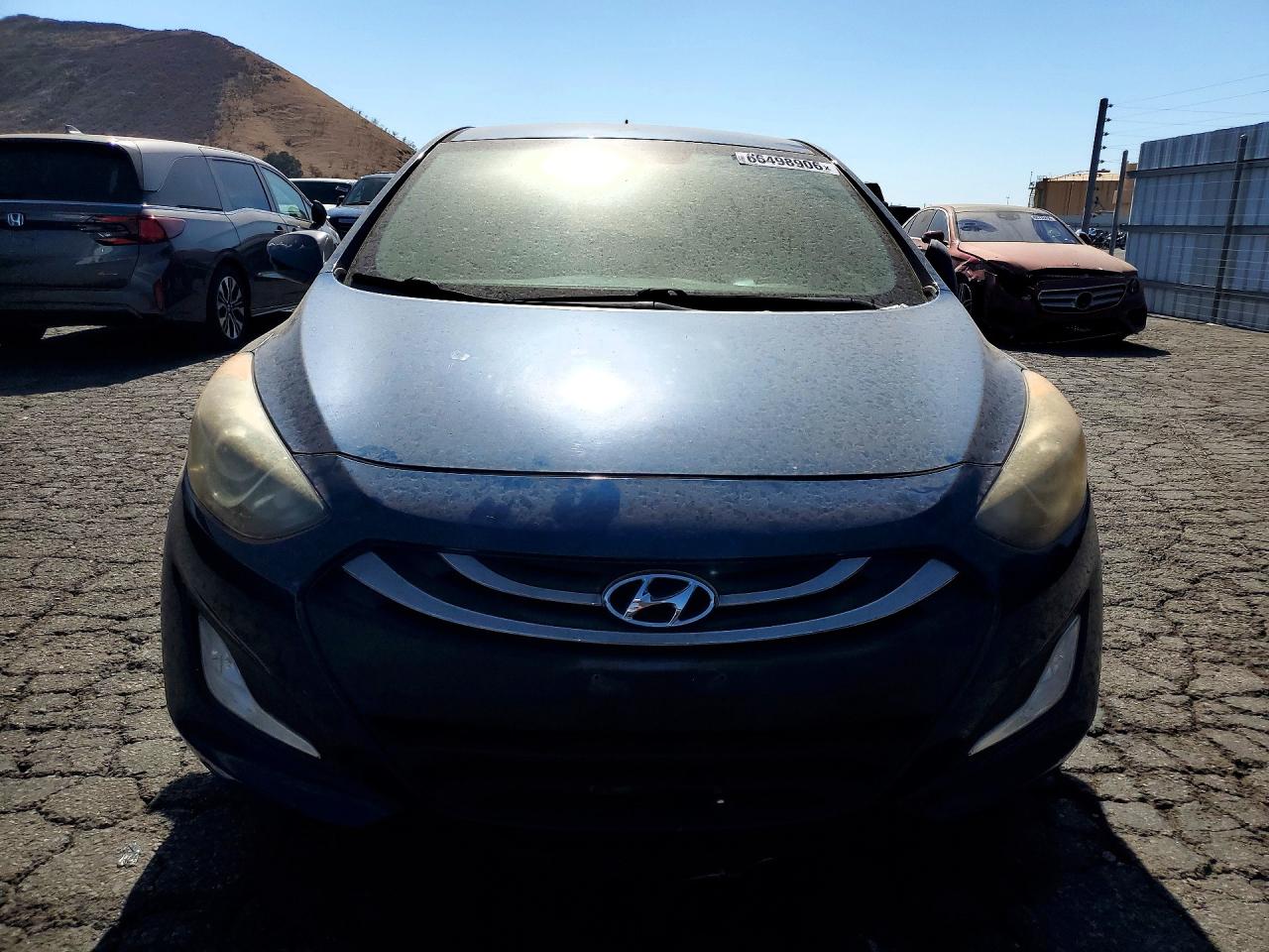 2015 Hyundai Elantra Gt Base Blue vin: KMHD35LH3FU241927