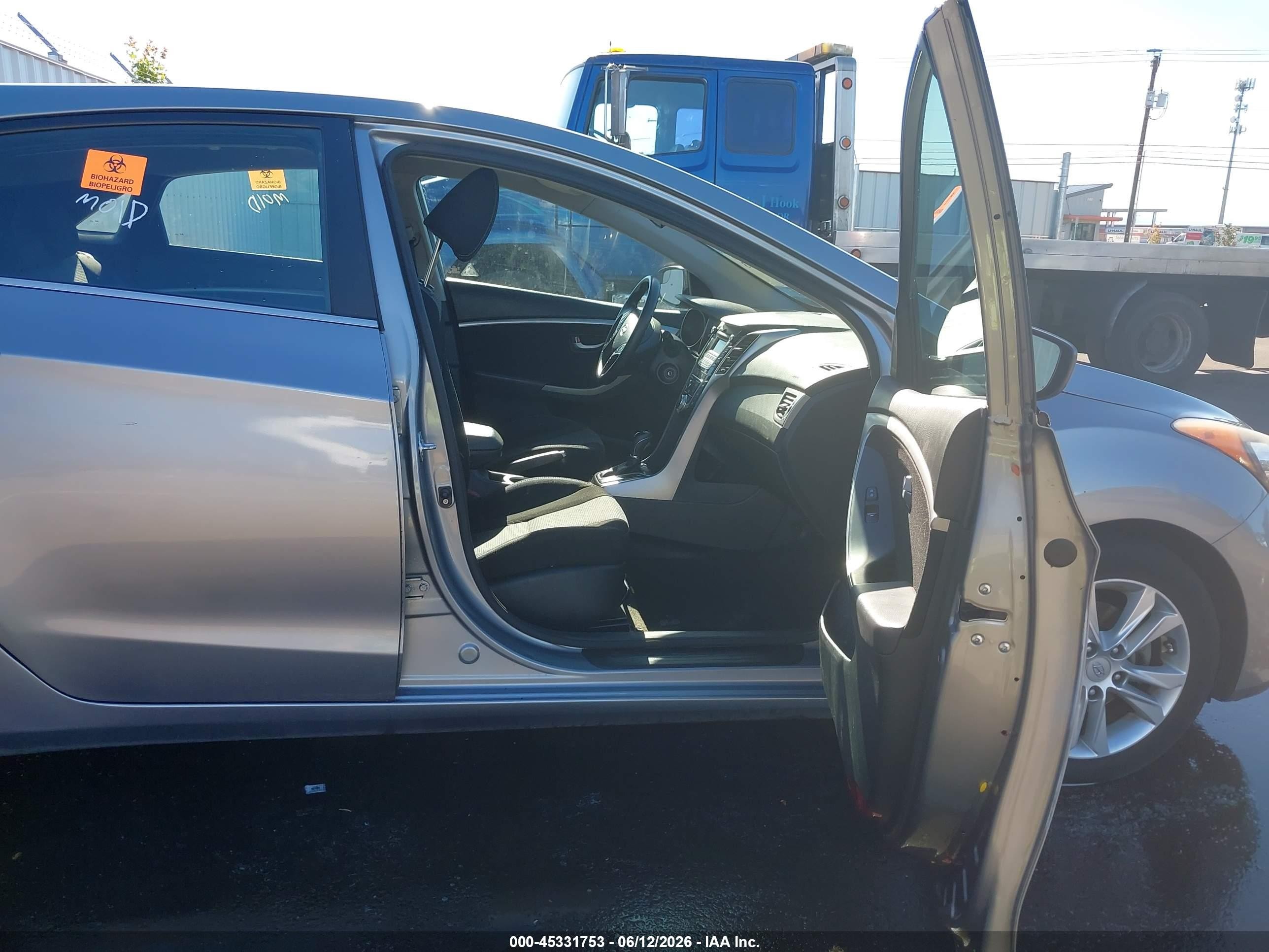 2015 Hyundai Elantra Gt   Silver vin: KMHD35LH3FU242429