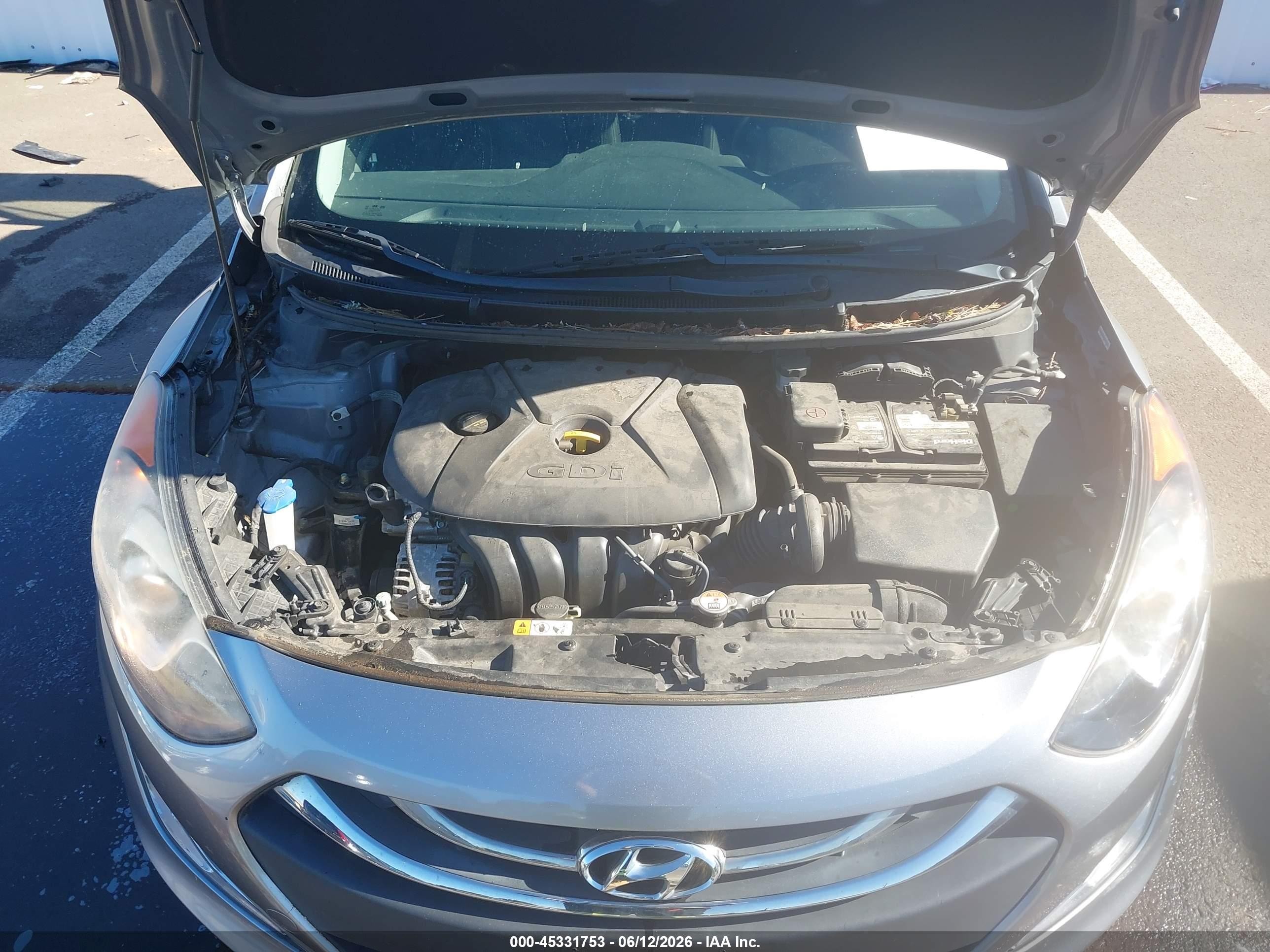 2015 Hyundai Elantra Gt   Silver vin: KMHD35LH3FU242429