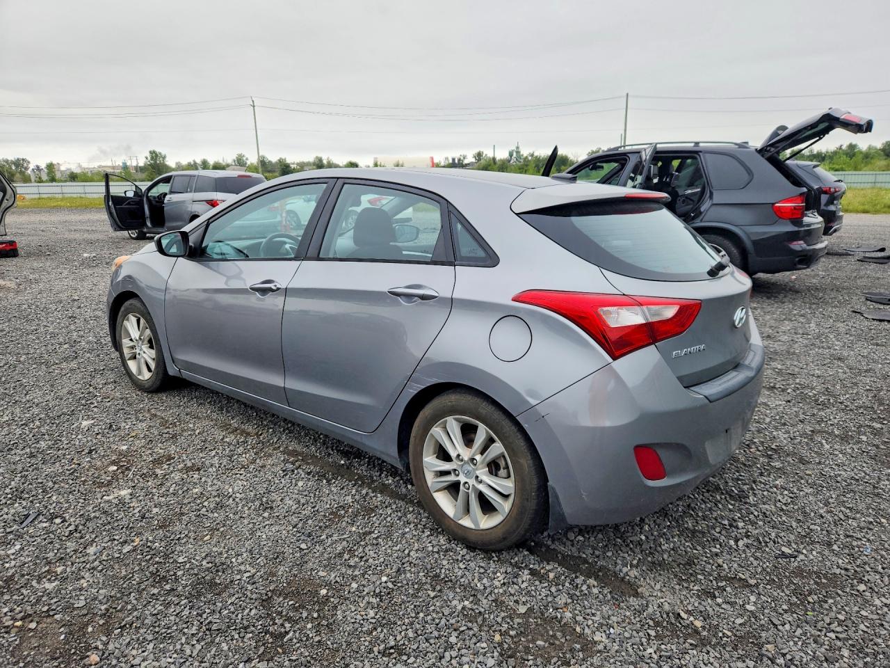 2014 Hyundai Elantra Gt Base Gray vin: KMHD35LH4EU181252