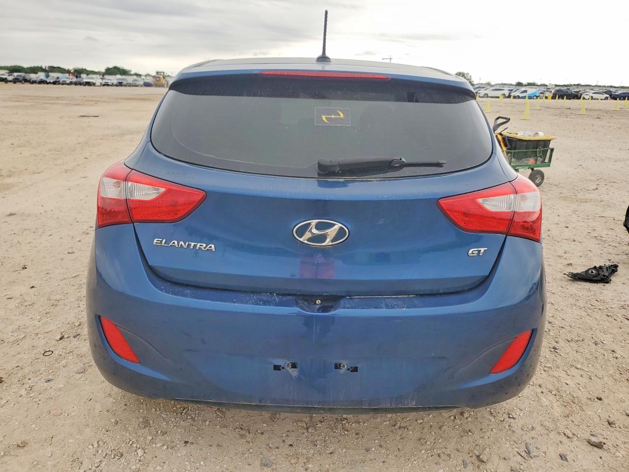 2014 Hyundai Elantra Gt Base Синий vin: KMHD35LH4EU184930
