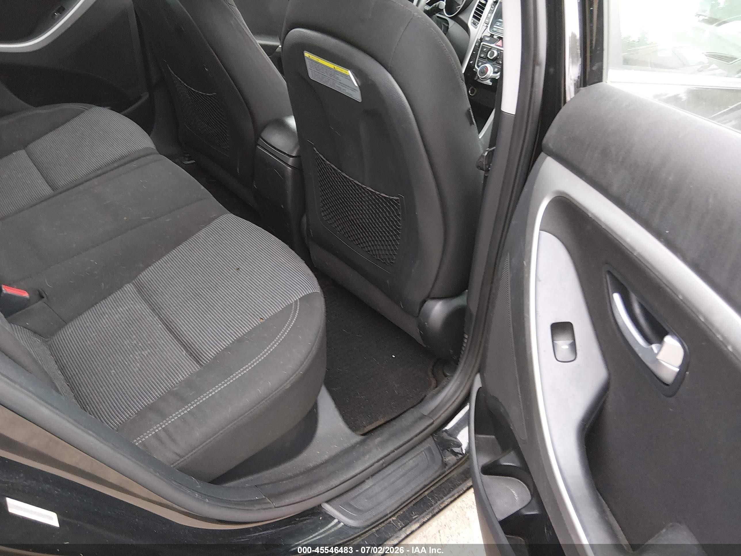 2014 Hyundai Elantra Gt   Black vin: KMHD35LH4EU202956