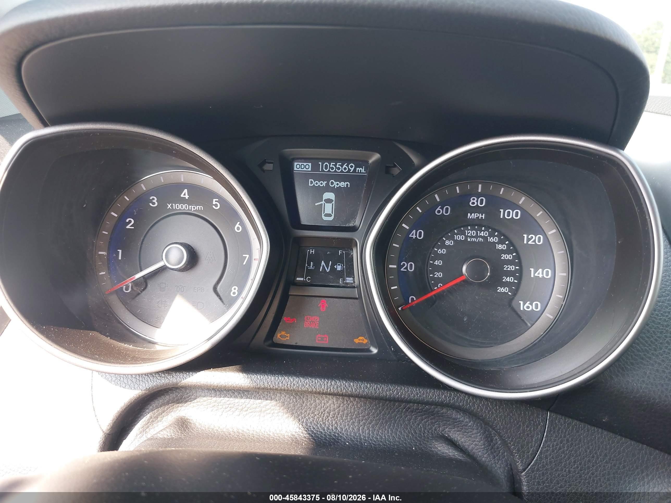 2014 Hyundai Elantra Gt   Silver vin: KMHD35LH4EU216307