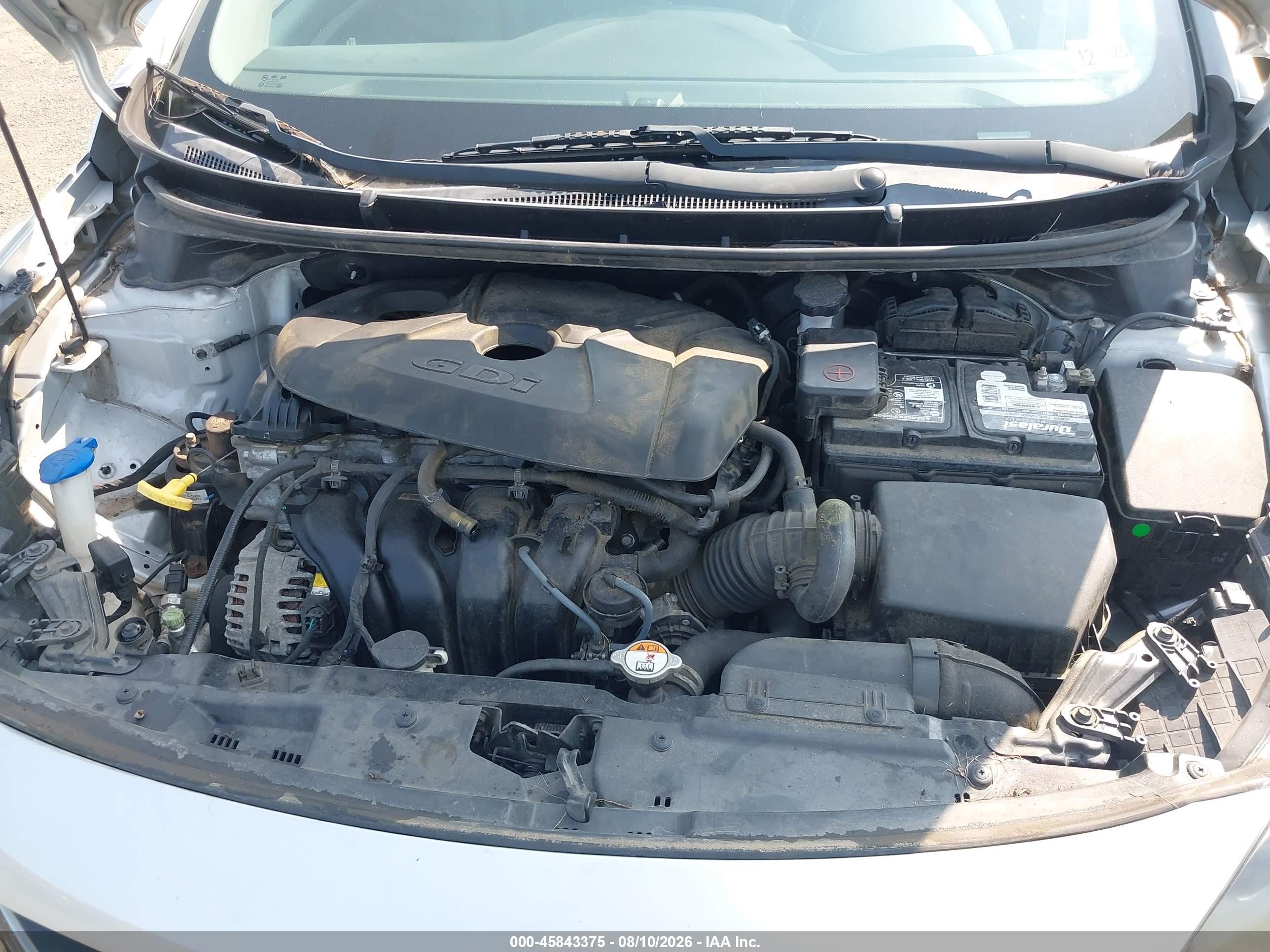 2014 Hyundai Elantra Gt   Silver vin: KMHD35LH4EU216307