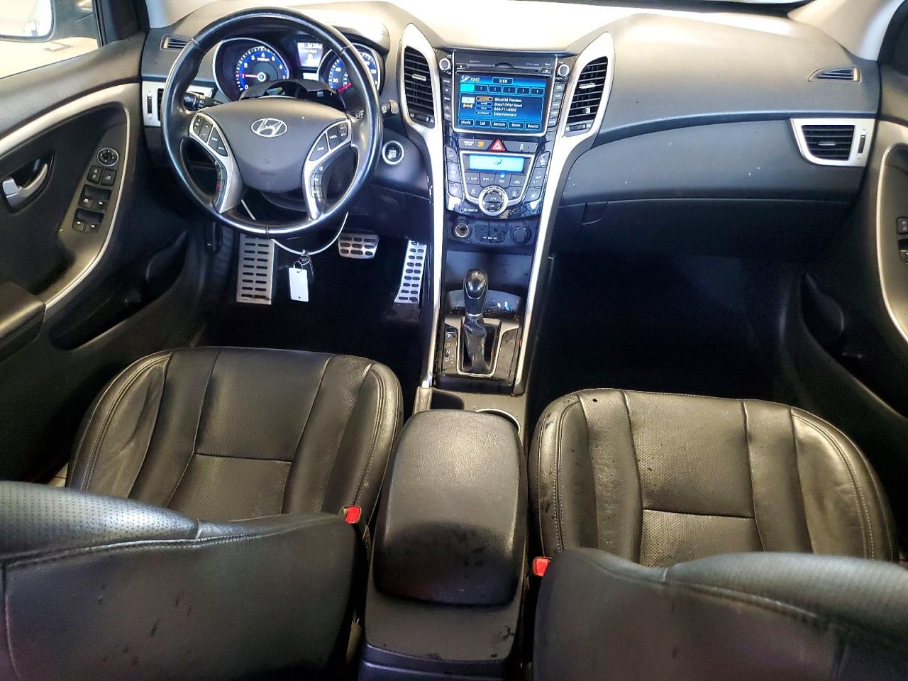 2014 Hyundai Elantra Gt Base Silver vin: KMHD35LH4EU219966