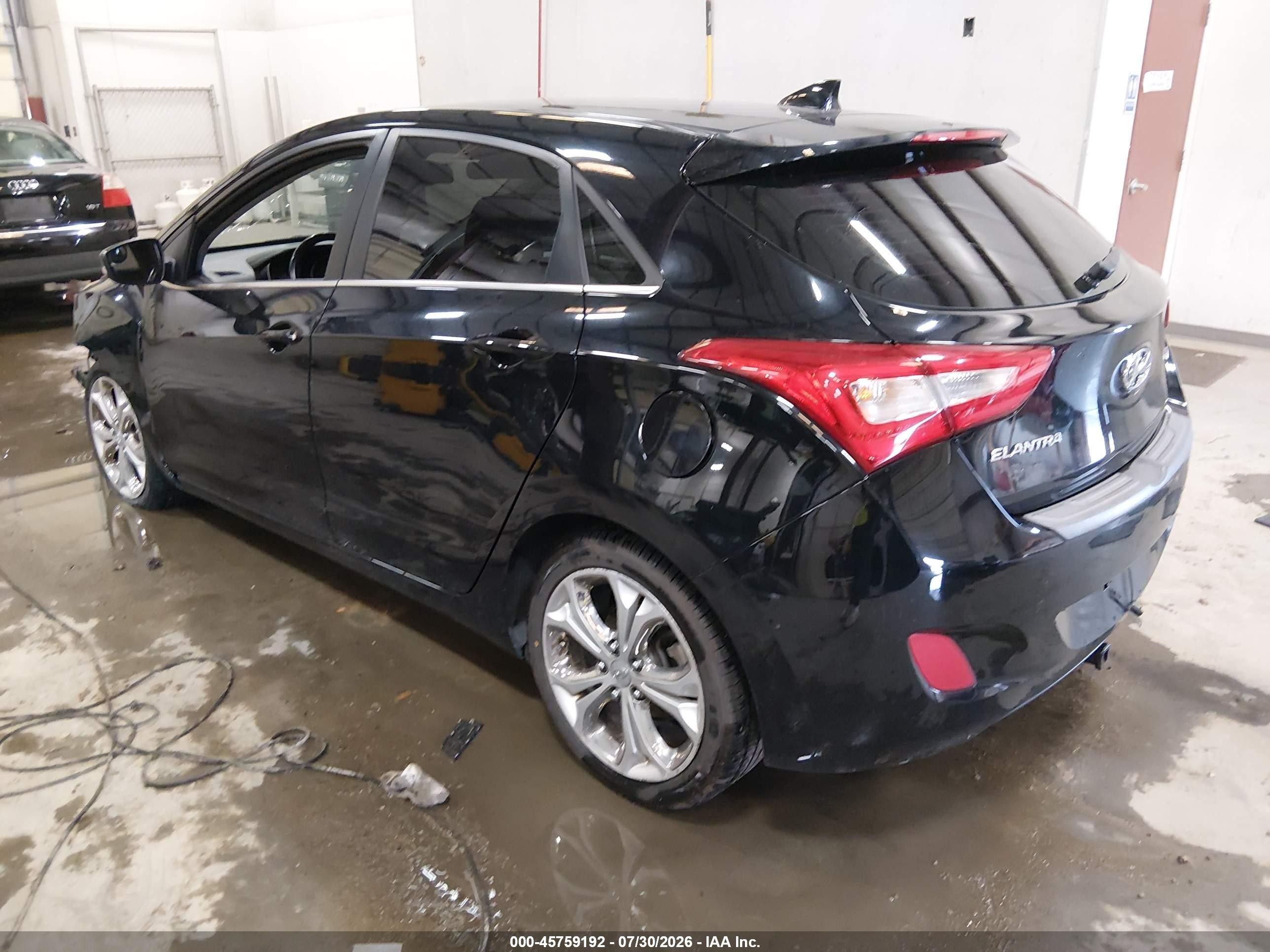 2015 Hyundai Elantra Gt Black vin: KMHD35LH4FU250443