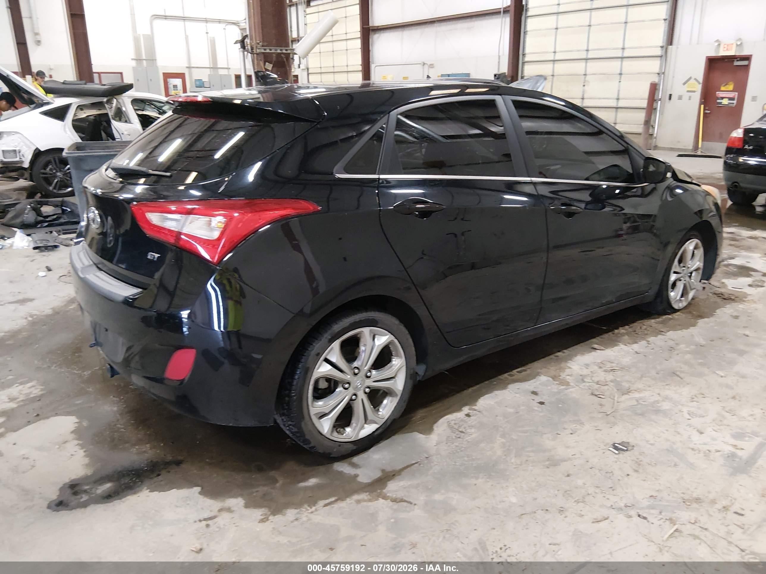 2015 Hyundai Elantra Gt Black vin: KMHD35LH4FU250443