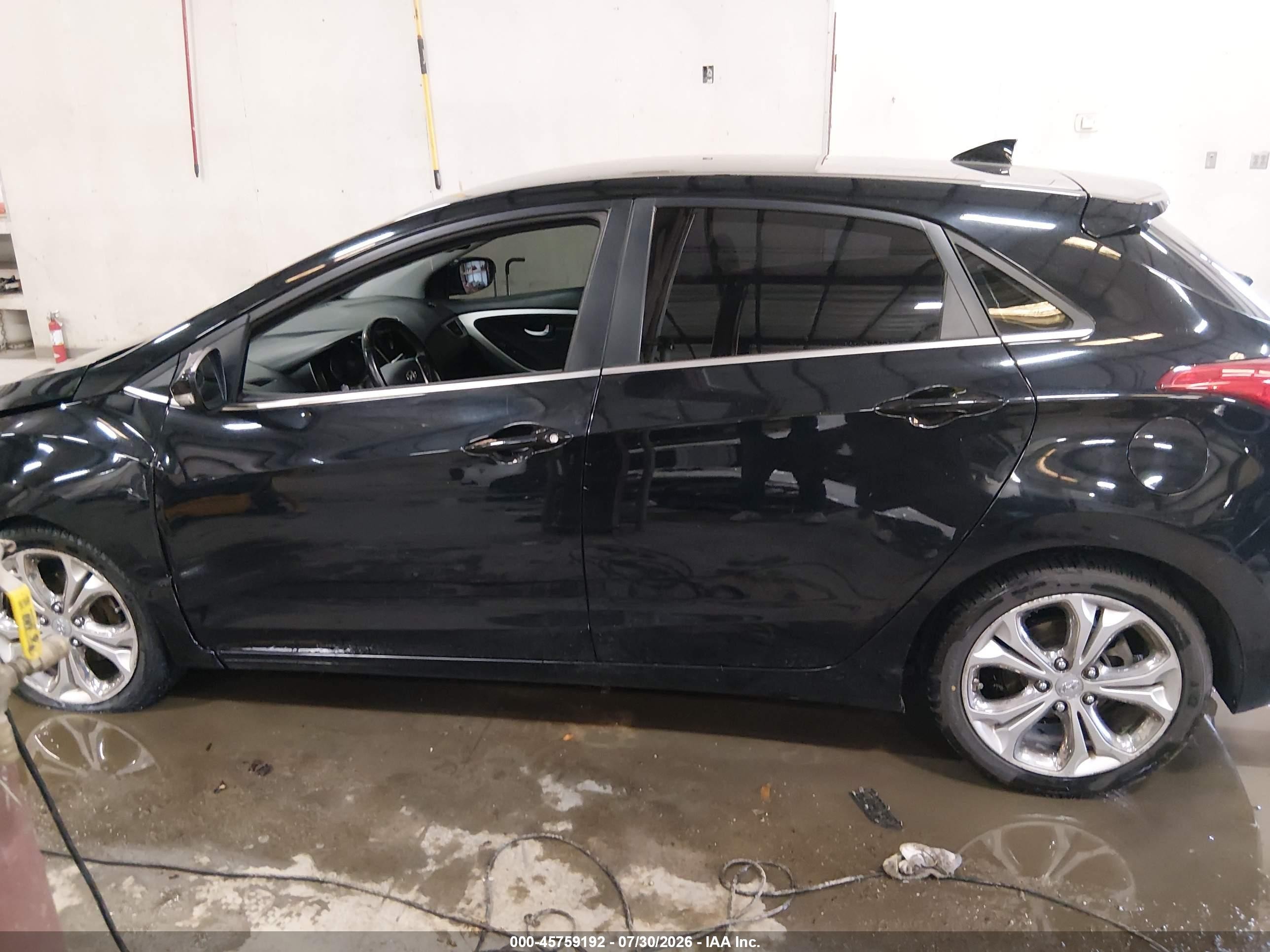 2015 Hyundai Elantra Gt Black vin: KMHD35LH4FU250443