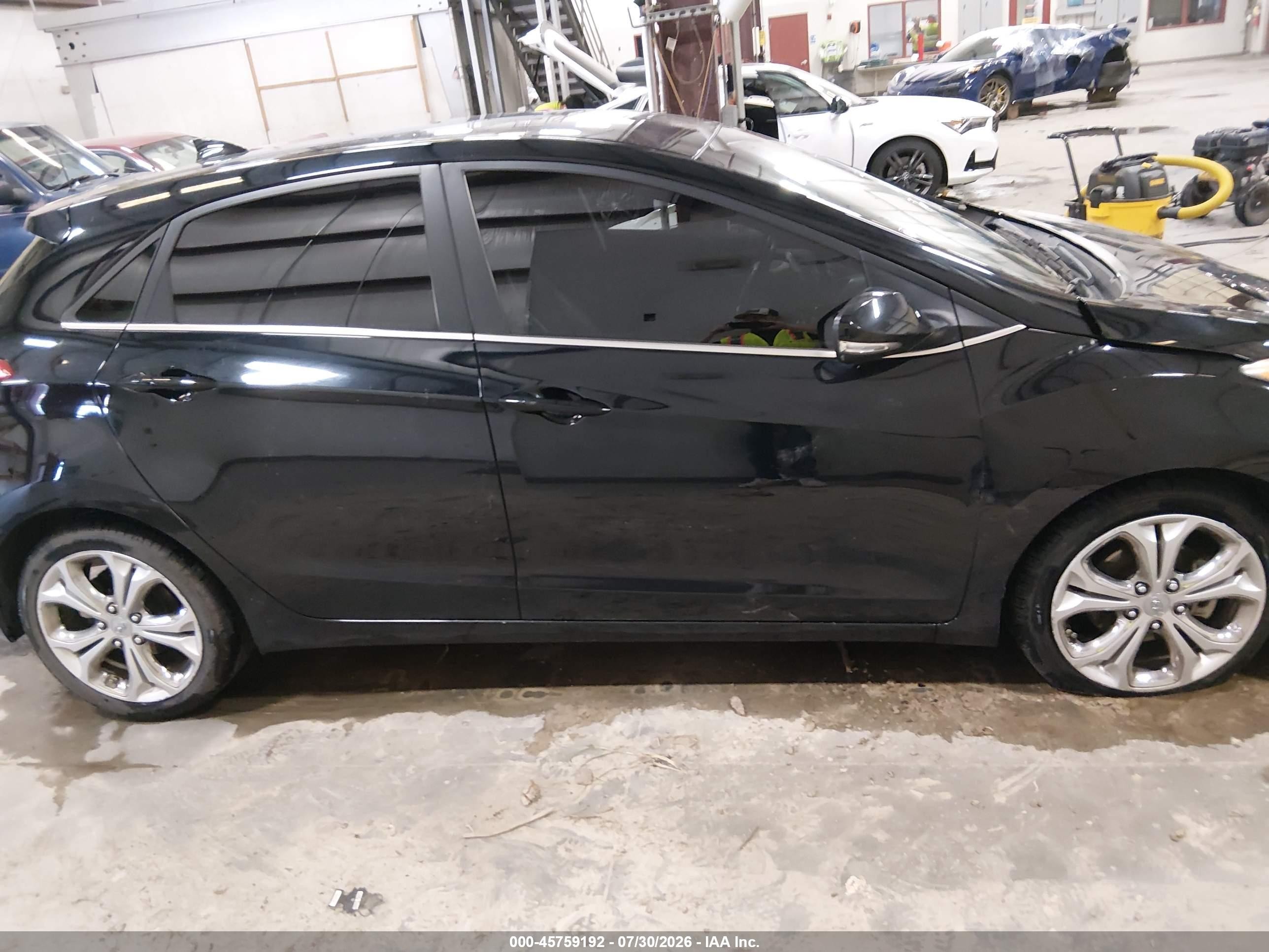 2015 Hyundai Elantra Gt Black vin: KMHD35LH4FU250443