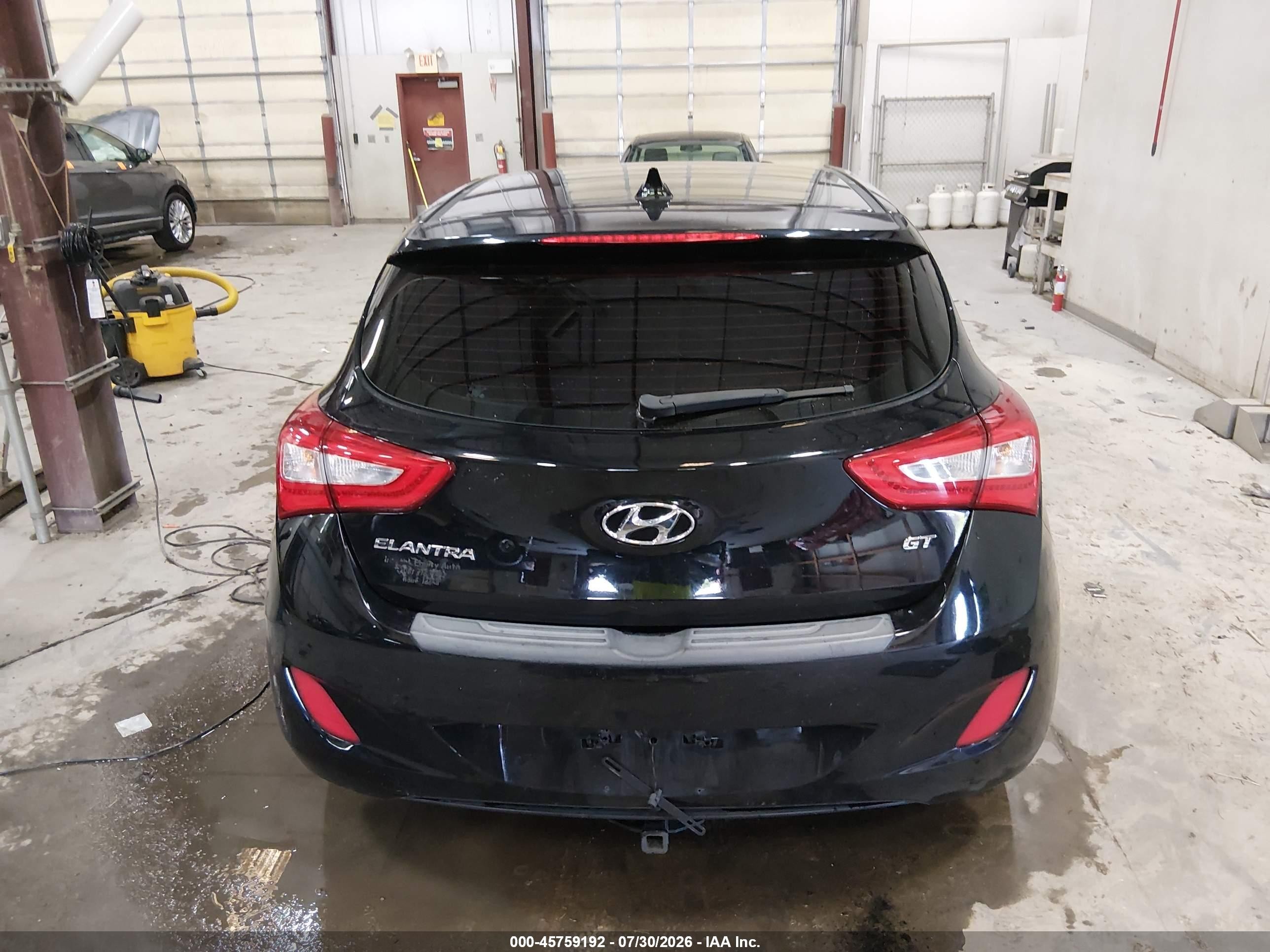 2015 Hyundai Elantra Gt Black vin: KMHD35LH4FU250443