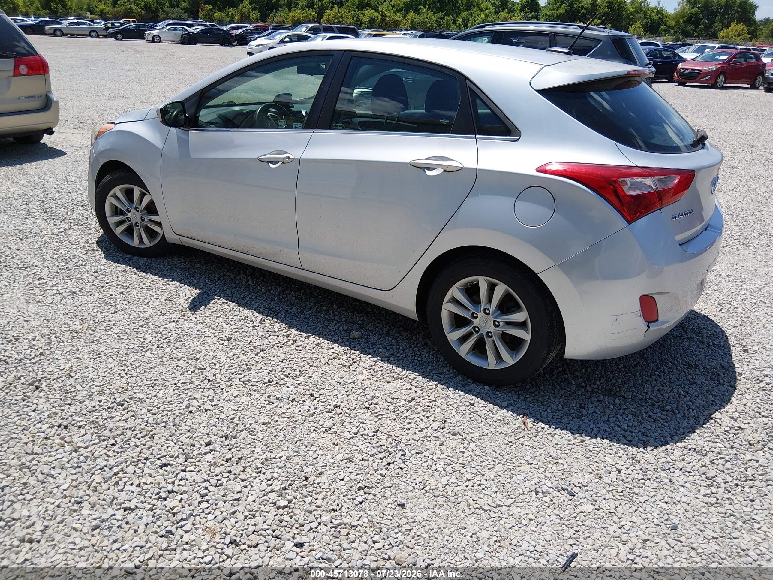 2014 Hyundai Elantra Gt   Серебряный vin: KMHD35LH5EU158577