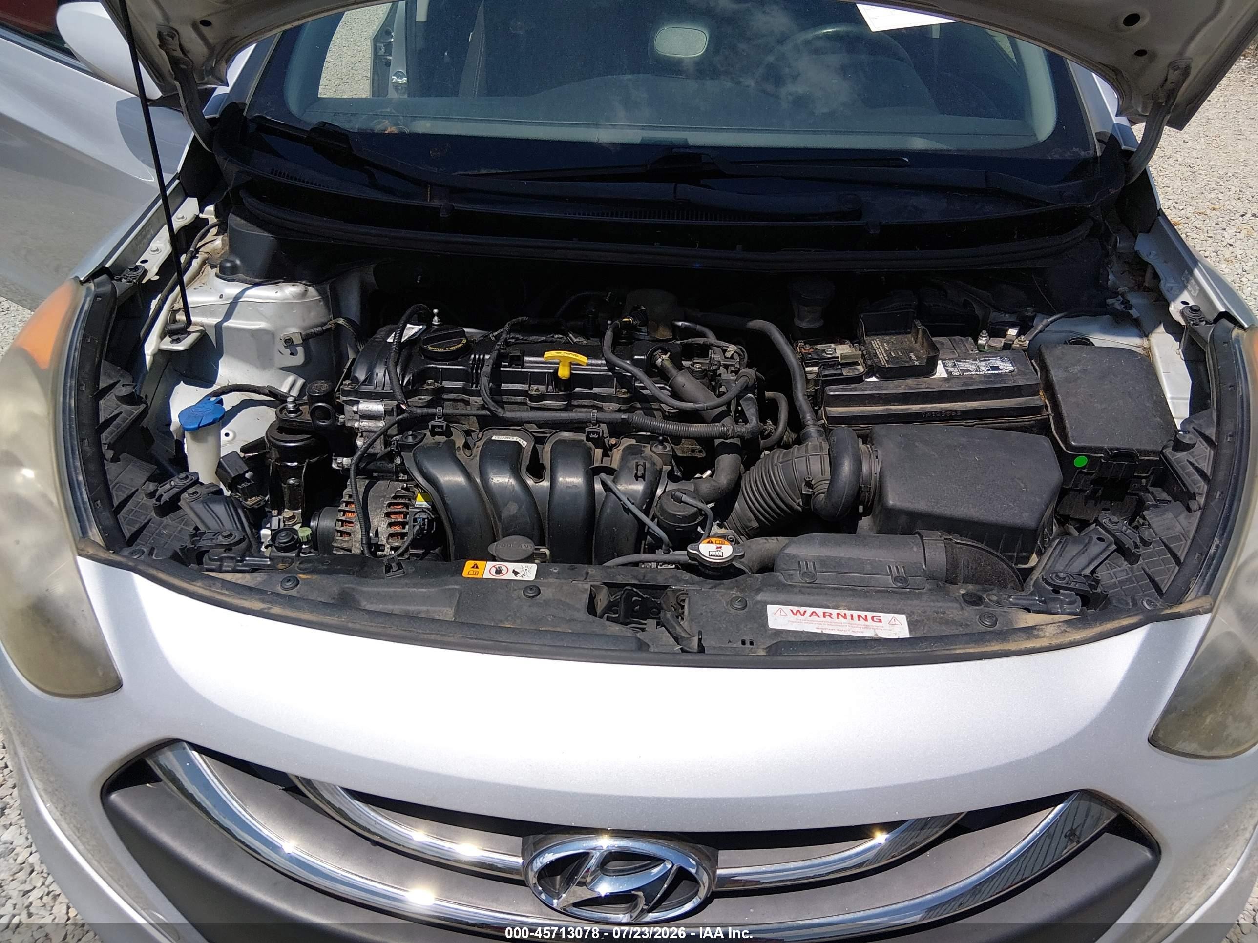 2014 Hyundai Elantra Gt   Серебряный vin: KMHD35LH5EU158577