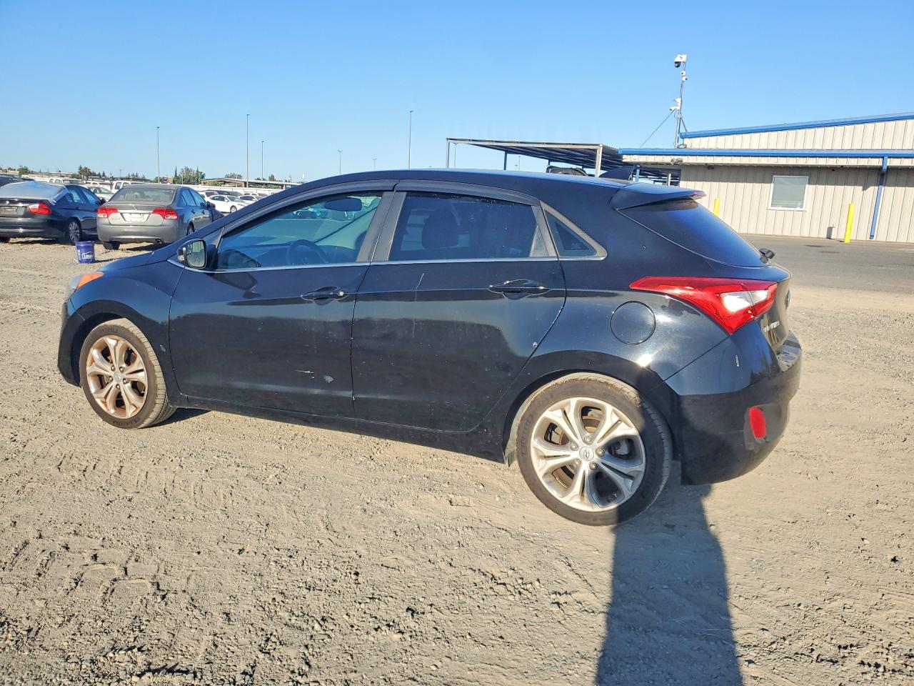 2014 Hyundai Elantra Gt Base Black vin: KMHD35LH5EU160636