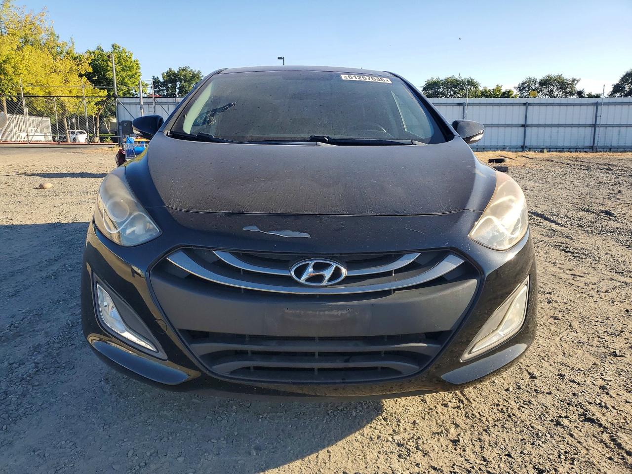 2014 Hyundai Elantra Gt Base Black vin: KMHD35LH5EU160636