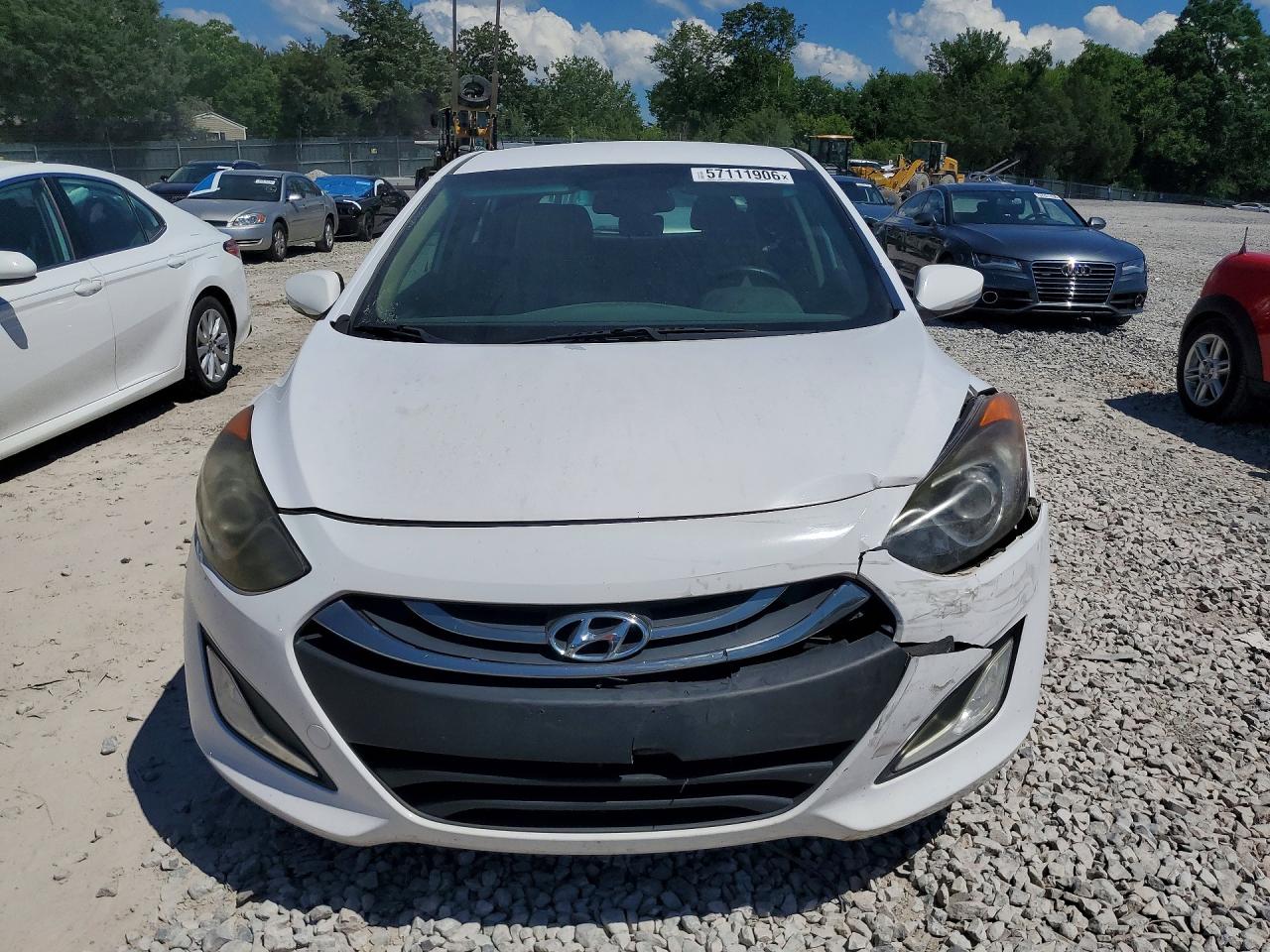 2014 Hyundai Elantra Gt Base White vin: KMHD35LH5EU199498