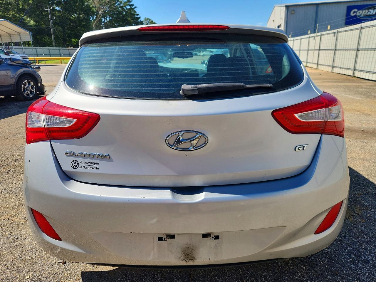 2014 Hyundai Elantra Gt Base Silver vin: KMHD35LH5EU208135