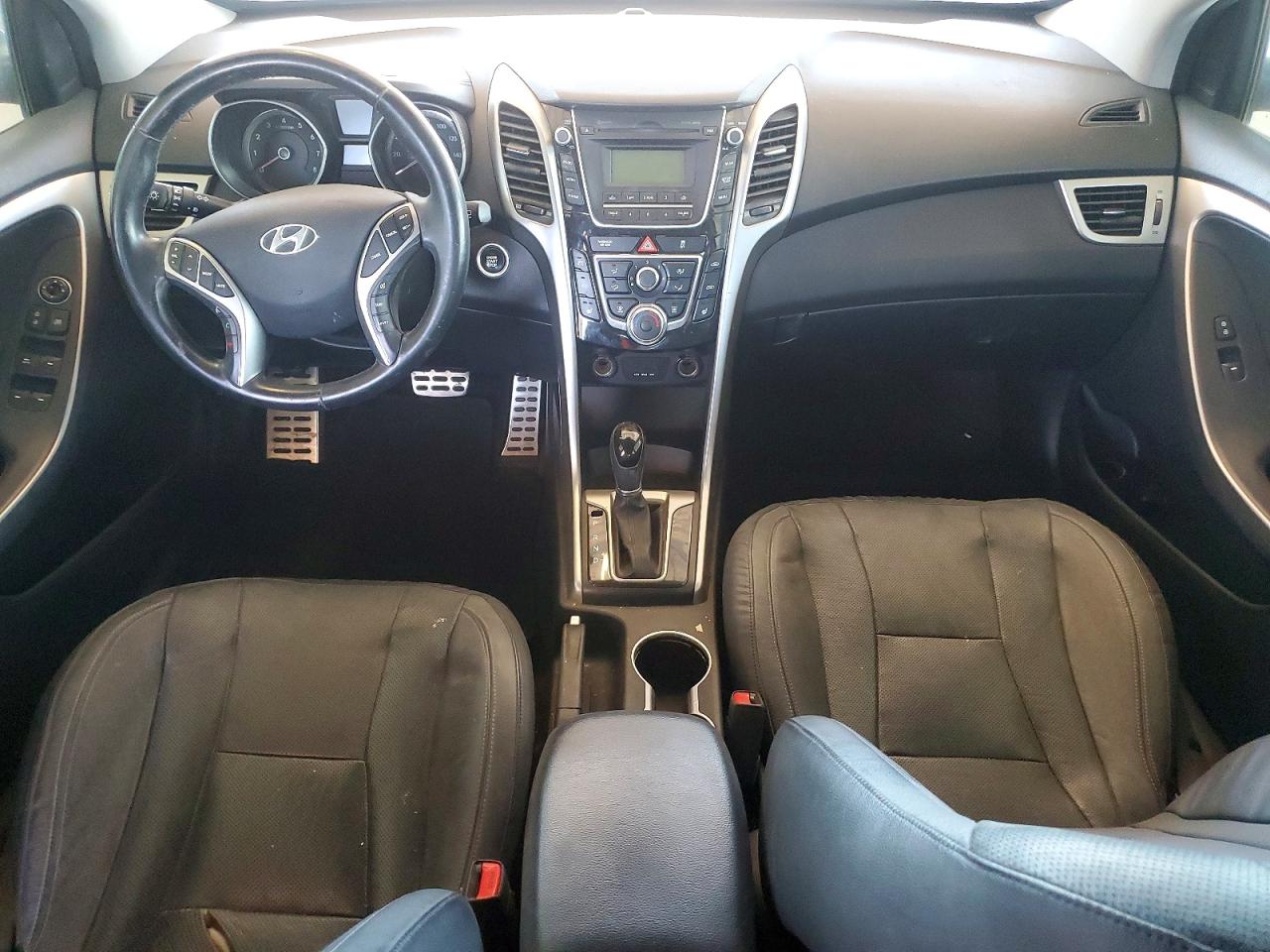2014 Hyundai Elantra Gt Base Black vin: KMHD35LH5EU211553