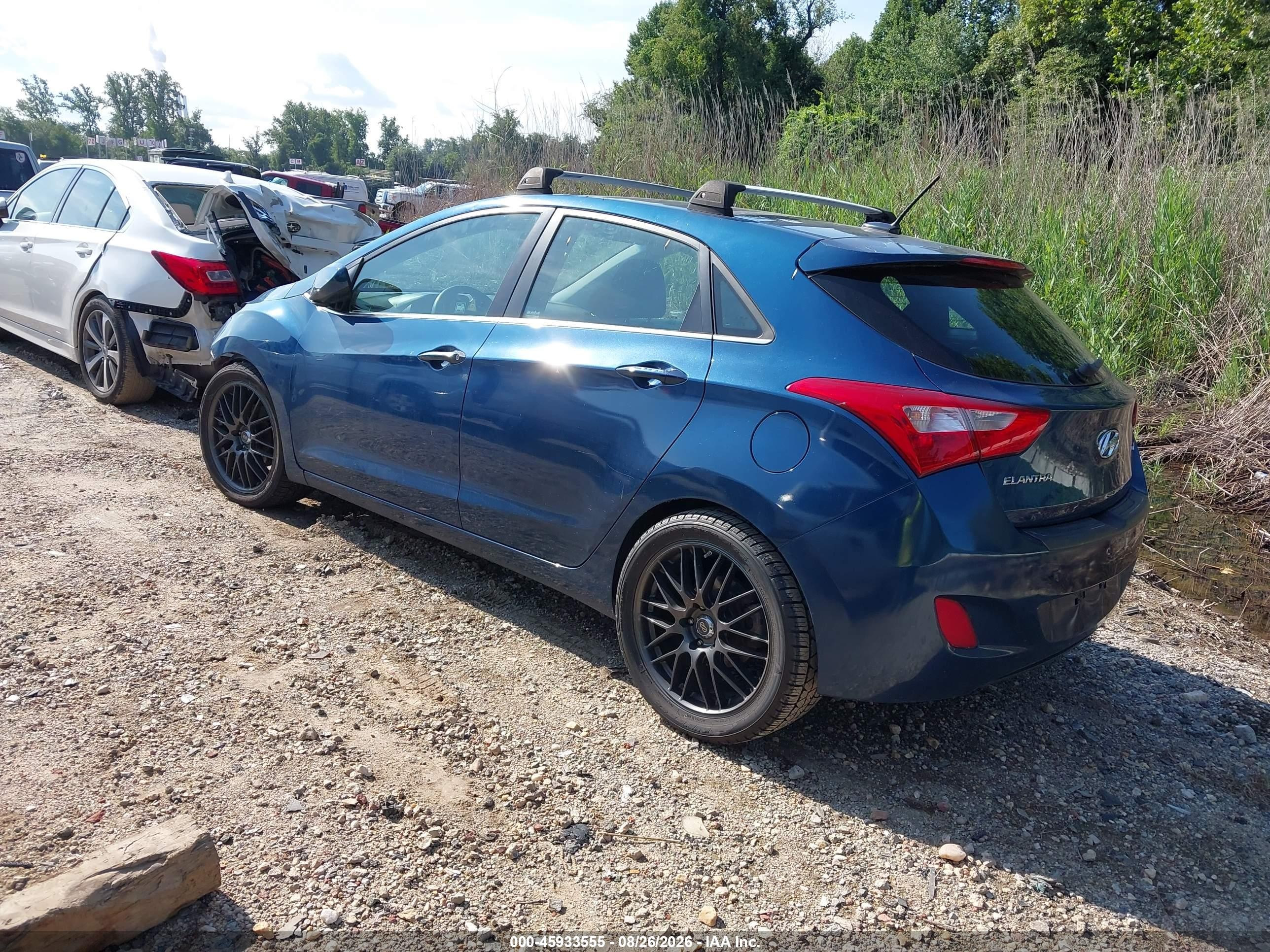 2014 Hyundai Elantra Gt Blue vin: KMHD35LH5EU222360