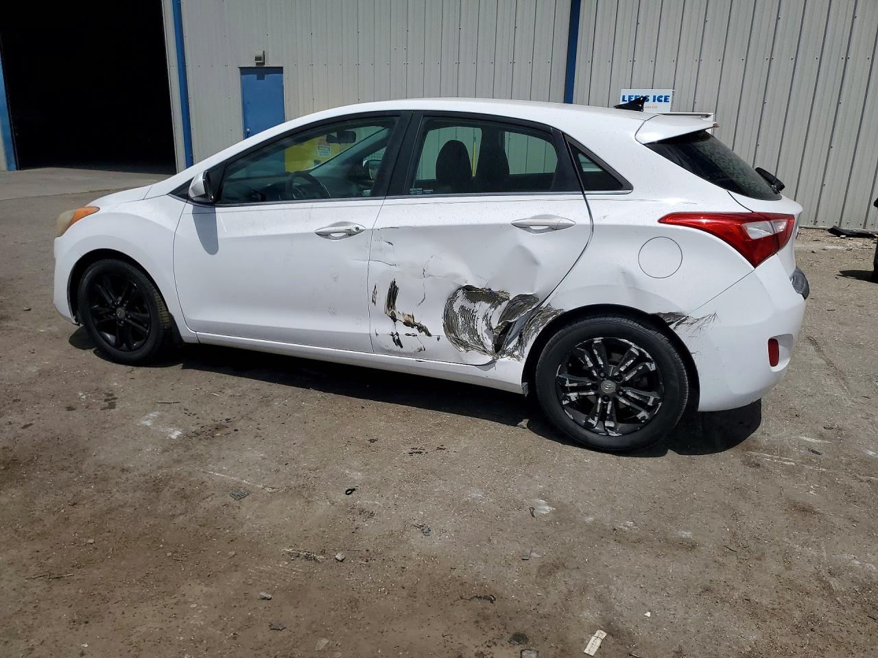 2014 Hyundai Elantra Gt Base Белый vin: KMHD35LH5EU225565