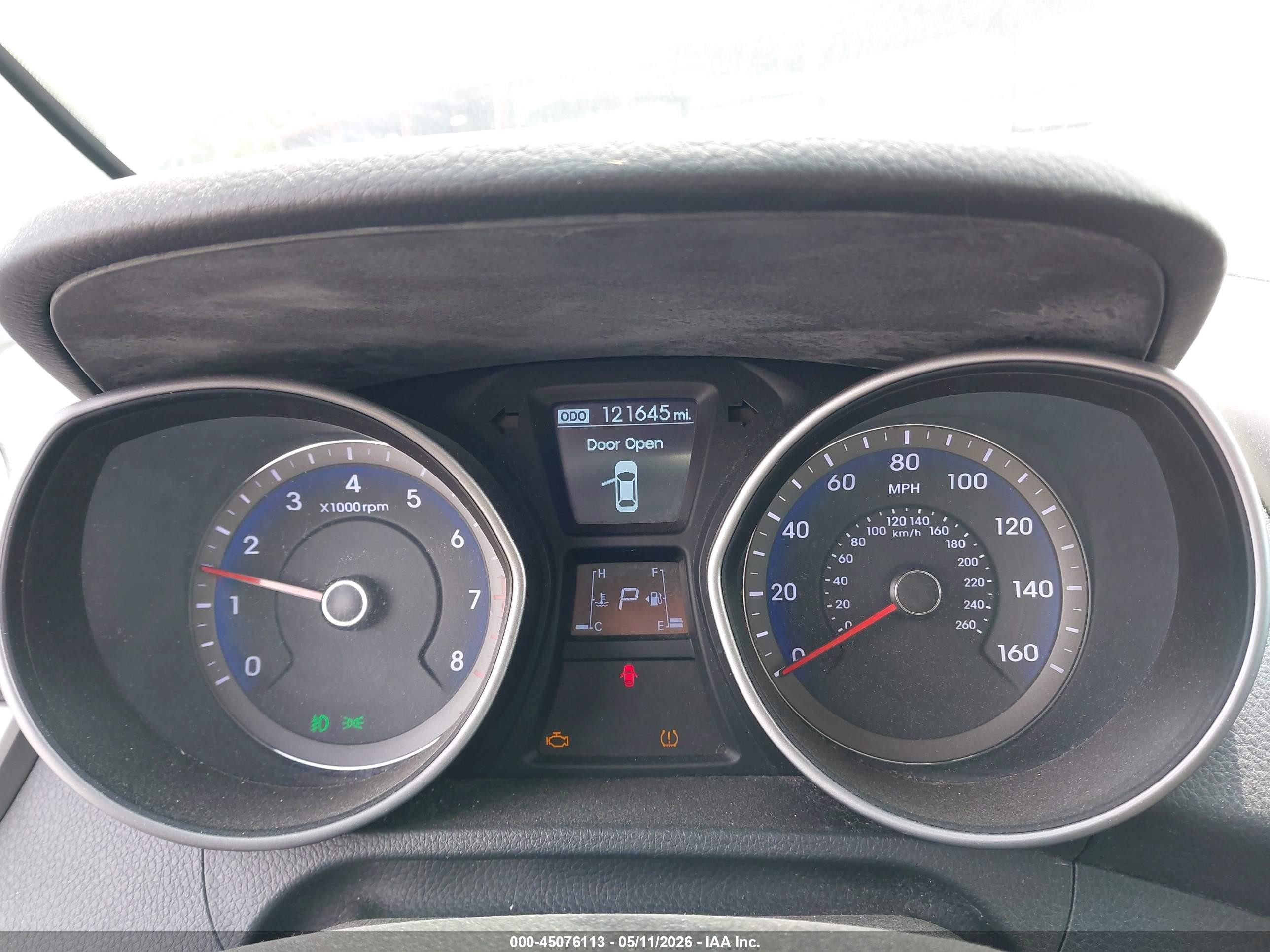 2015 Hyundai Elantra Gt   Gray vin: KMHD35LH5FU238754