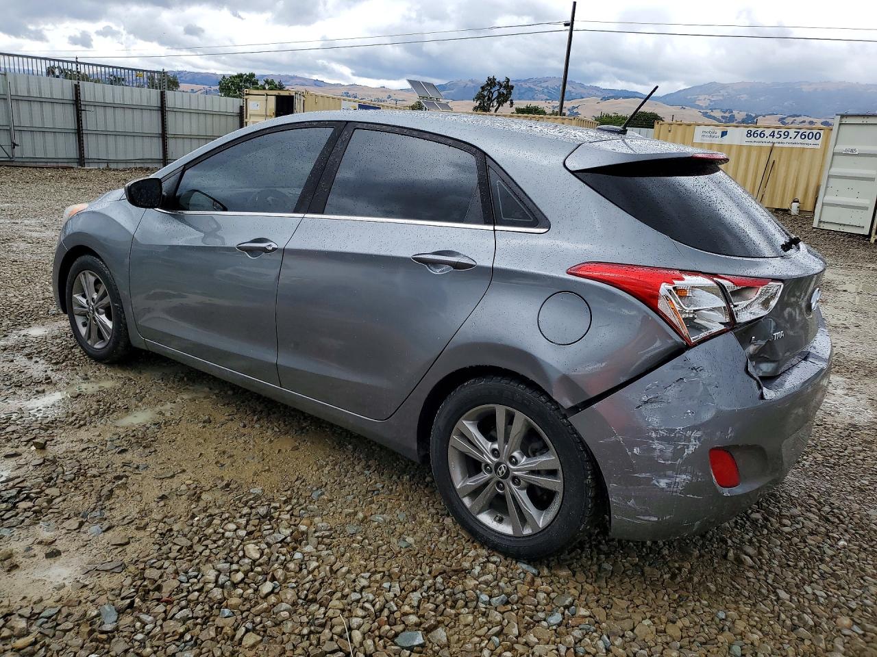 2017 Hyundai Elantra Gt Base Серый vin: KMHD35LH5HU381397