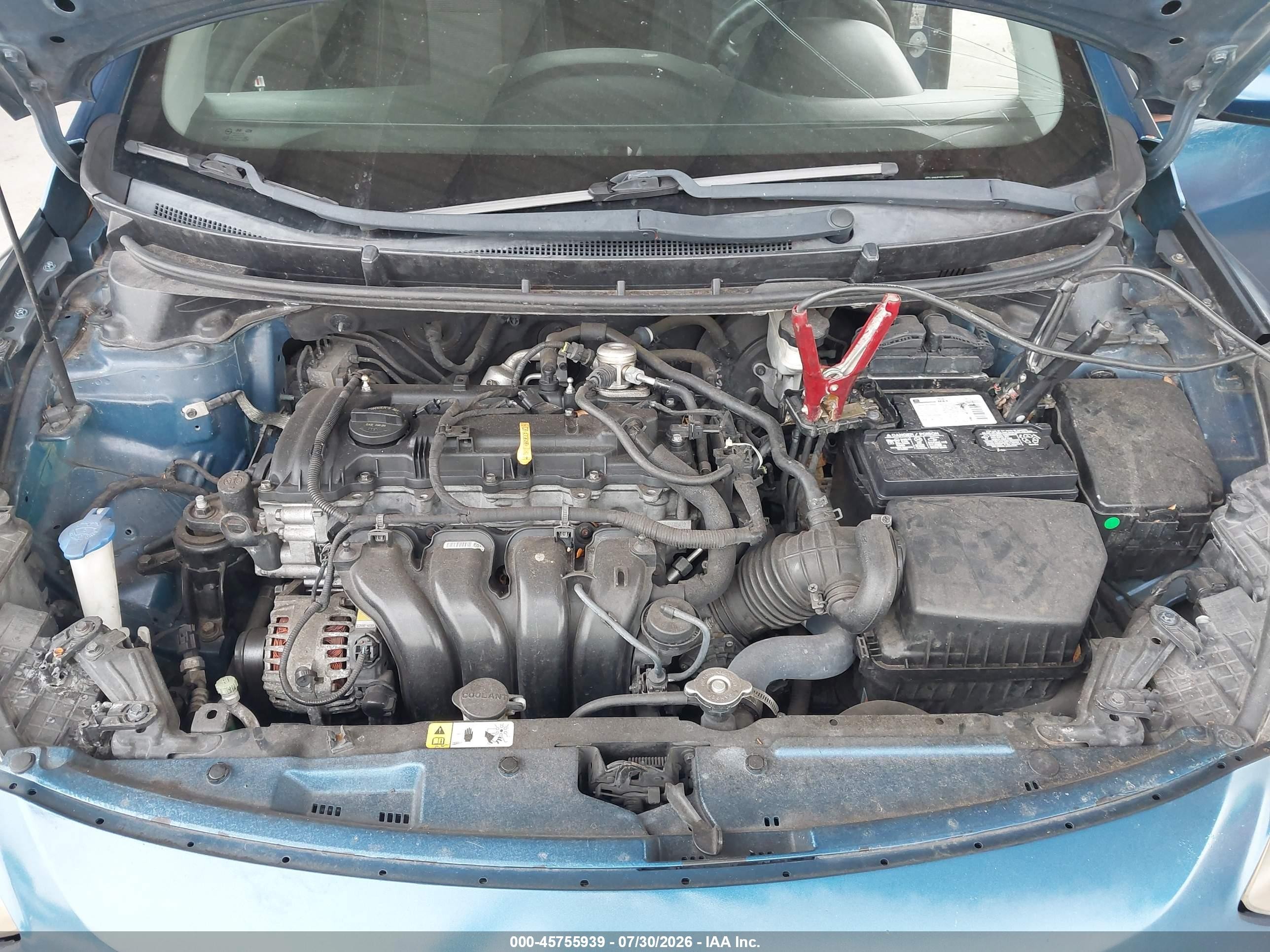 2014 Hyundai Elantra Gt   Blue vin: KMHD35LH6EU158023