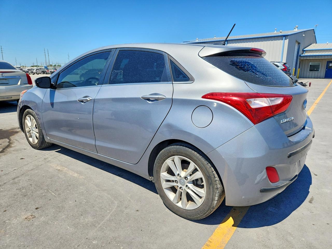 2014 Hyundai Elantra Gt Base Серебряный vin: KMHD35LH6EU209794