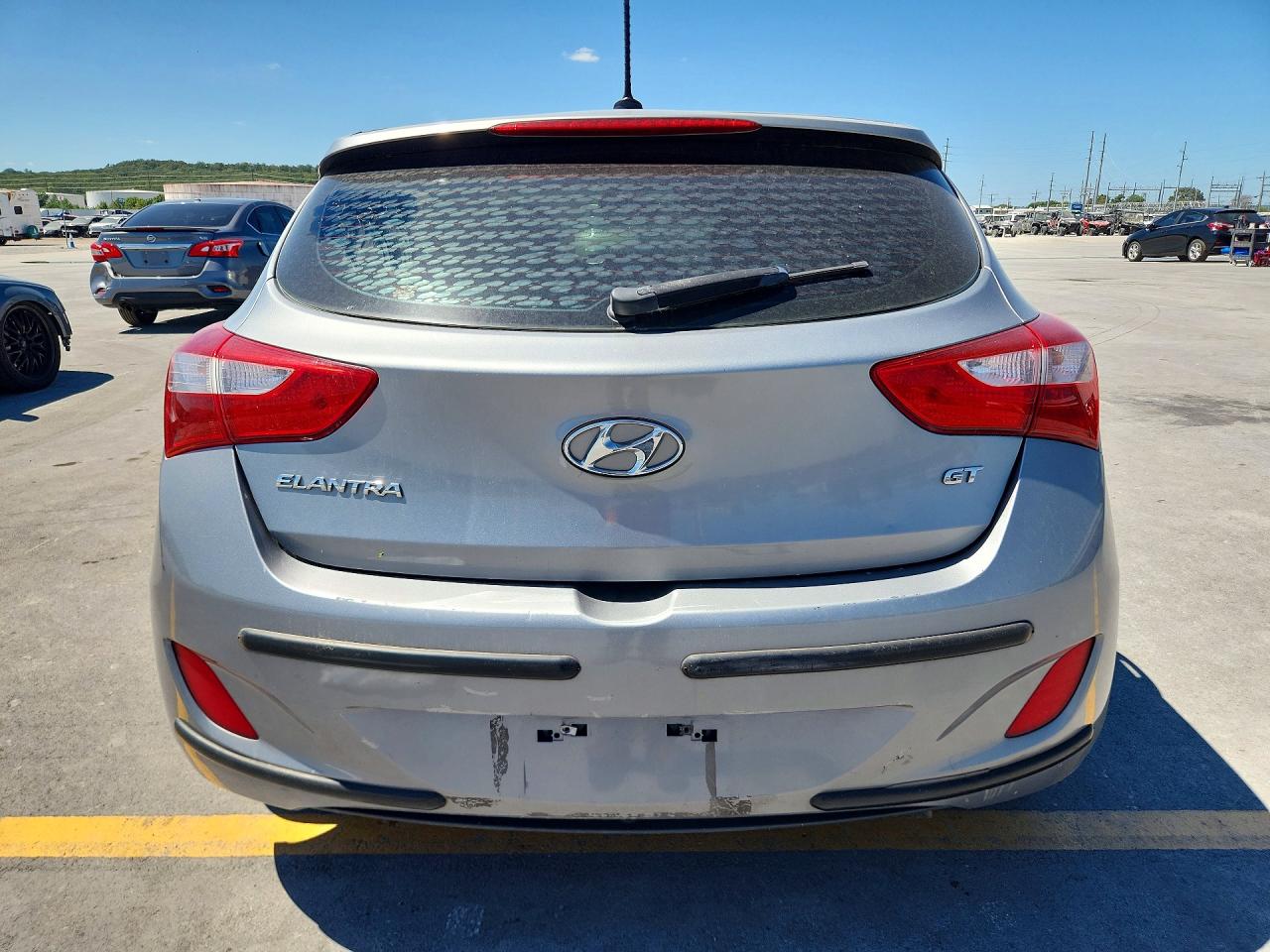 2014 Hyundai Elantra Gt Base Серебряный vin: KMHD35LH6EU209794