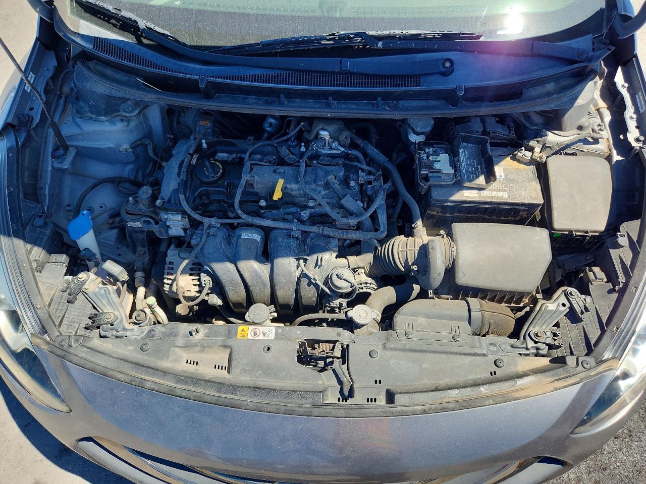 2014 Hyundai Elantra Gt Base Серебряный vin: KMHD35LH6EU209794