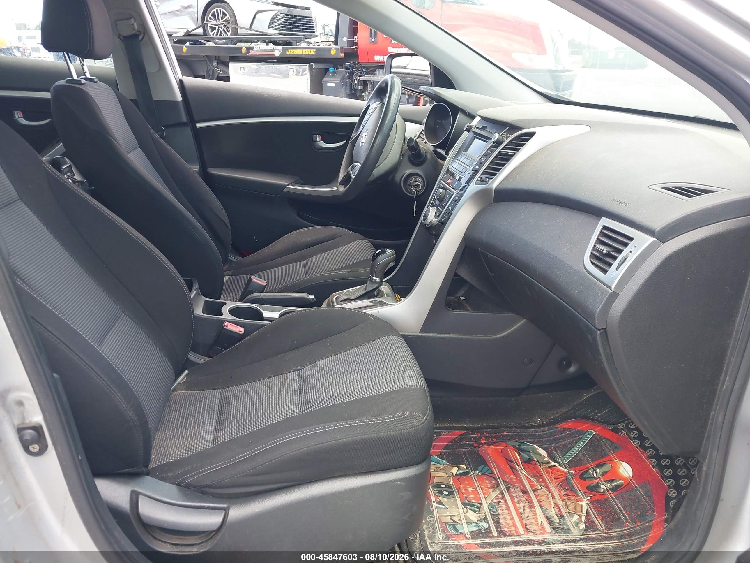 2014 Hyundai Elantra Gt Silver vin: KMHD35LH6EU218429