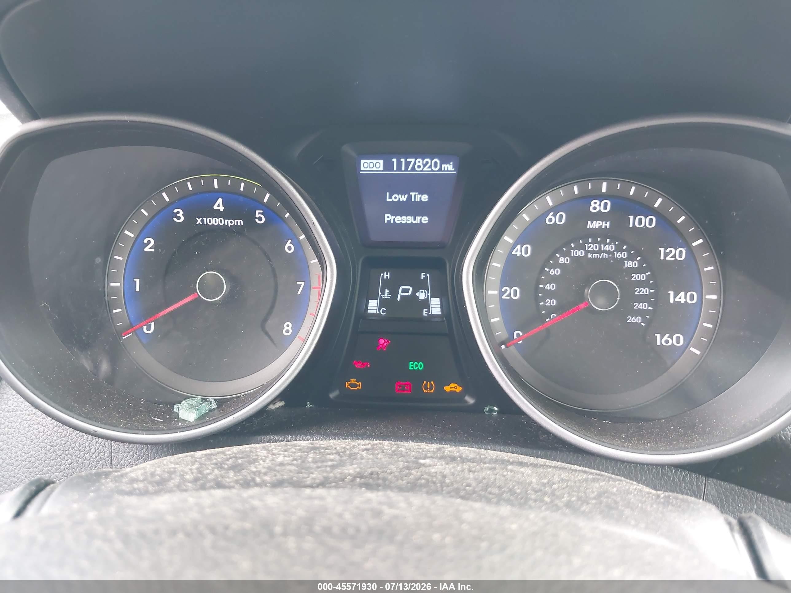 2014 Hyundai Elantra Gt   Silver vin: KMHD35LH6EU220214